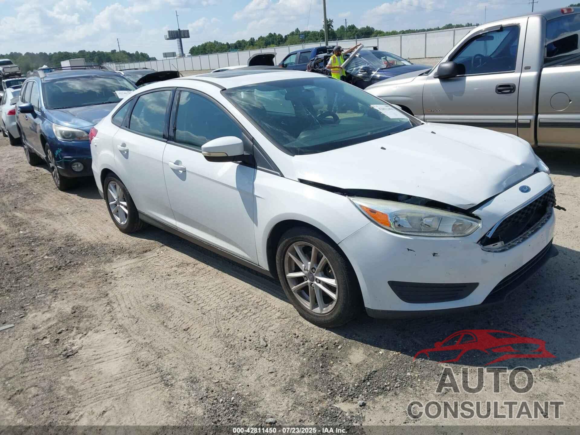 FORD FOCUS 2016 - 1FADP3F22GL300841