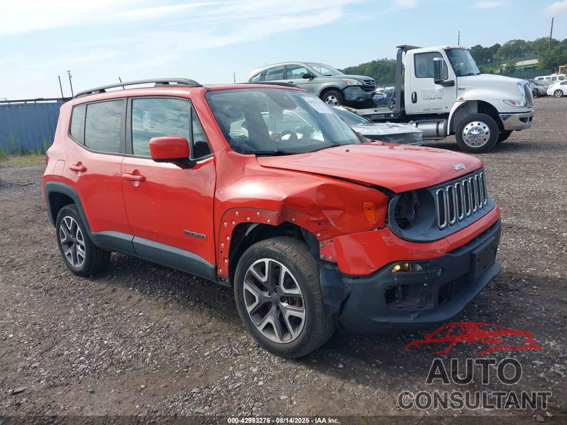 JEEP RENEGADE 2015 - ZACCJBBT3FPB79361