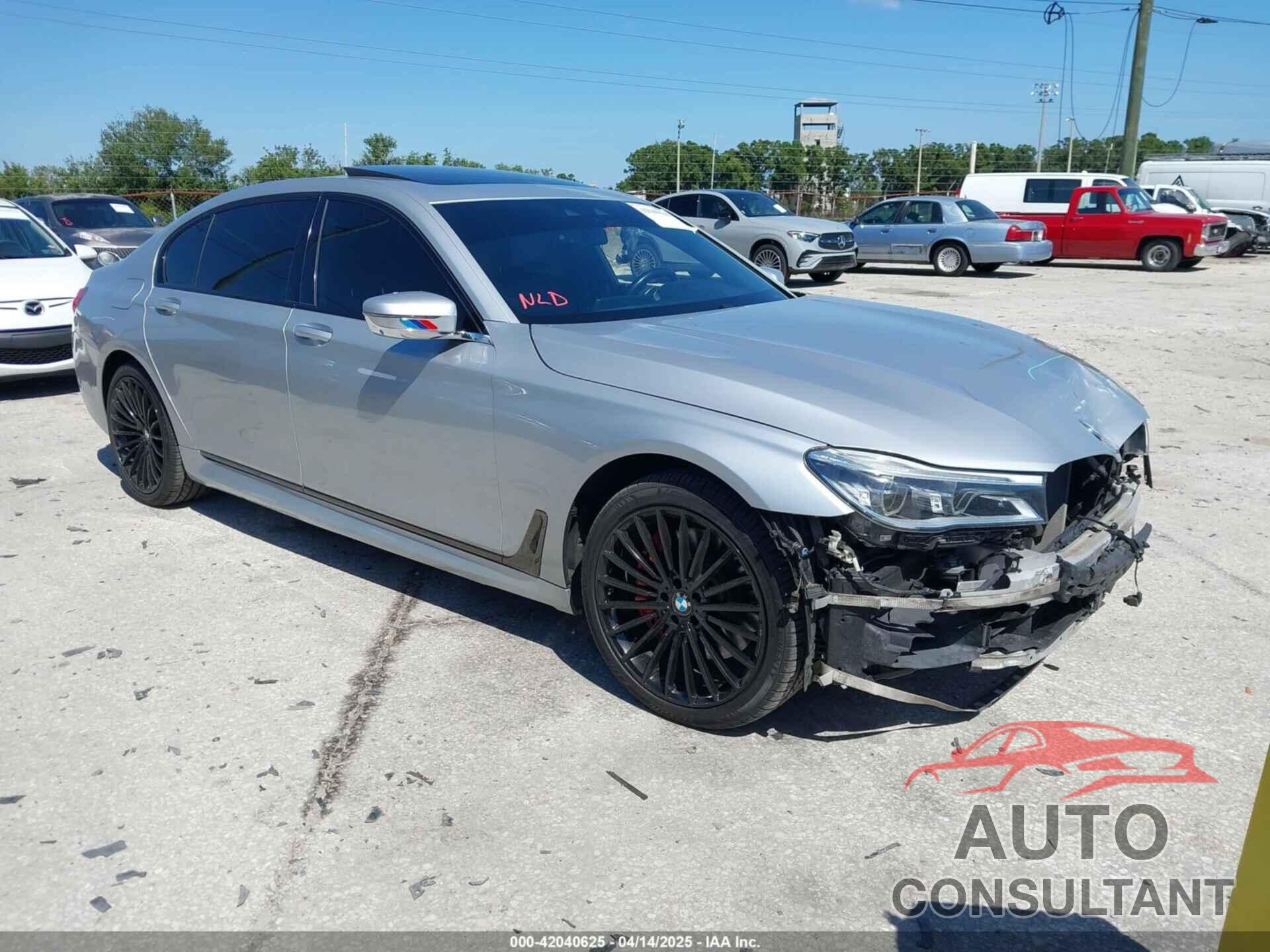 BMW 750I 2016 - WBA7F2C52GG417733
