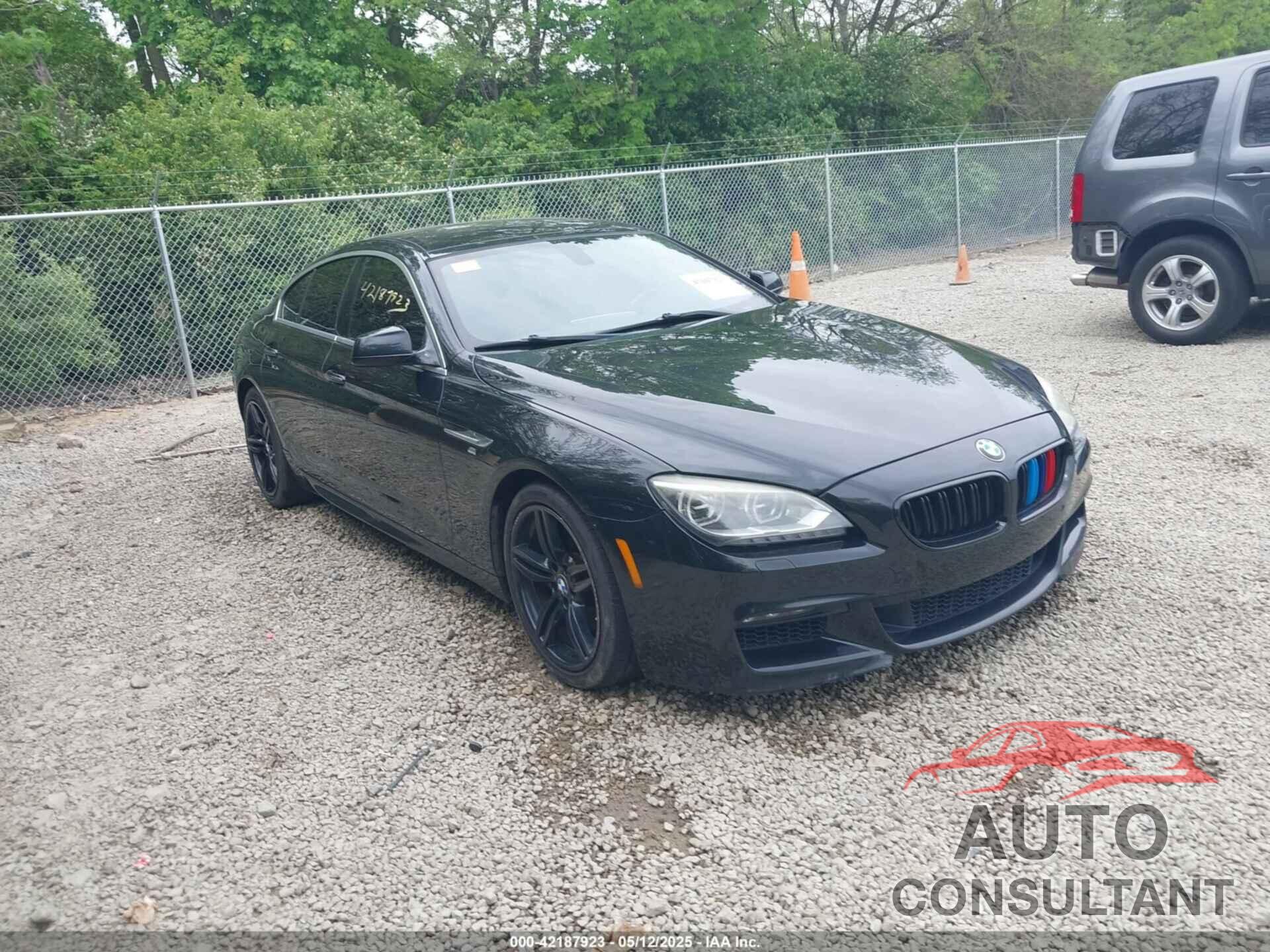 BMW 650I GRAN COUPE 2013 - WBA6B4C59DD098184