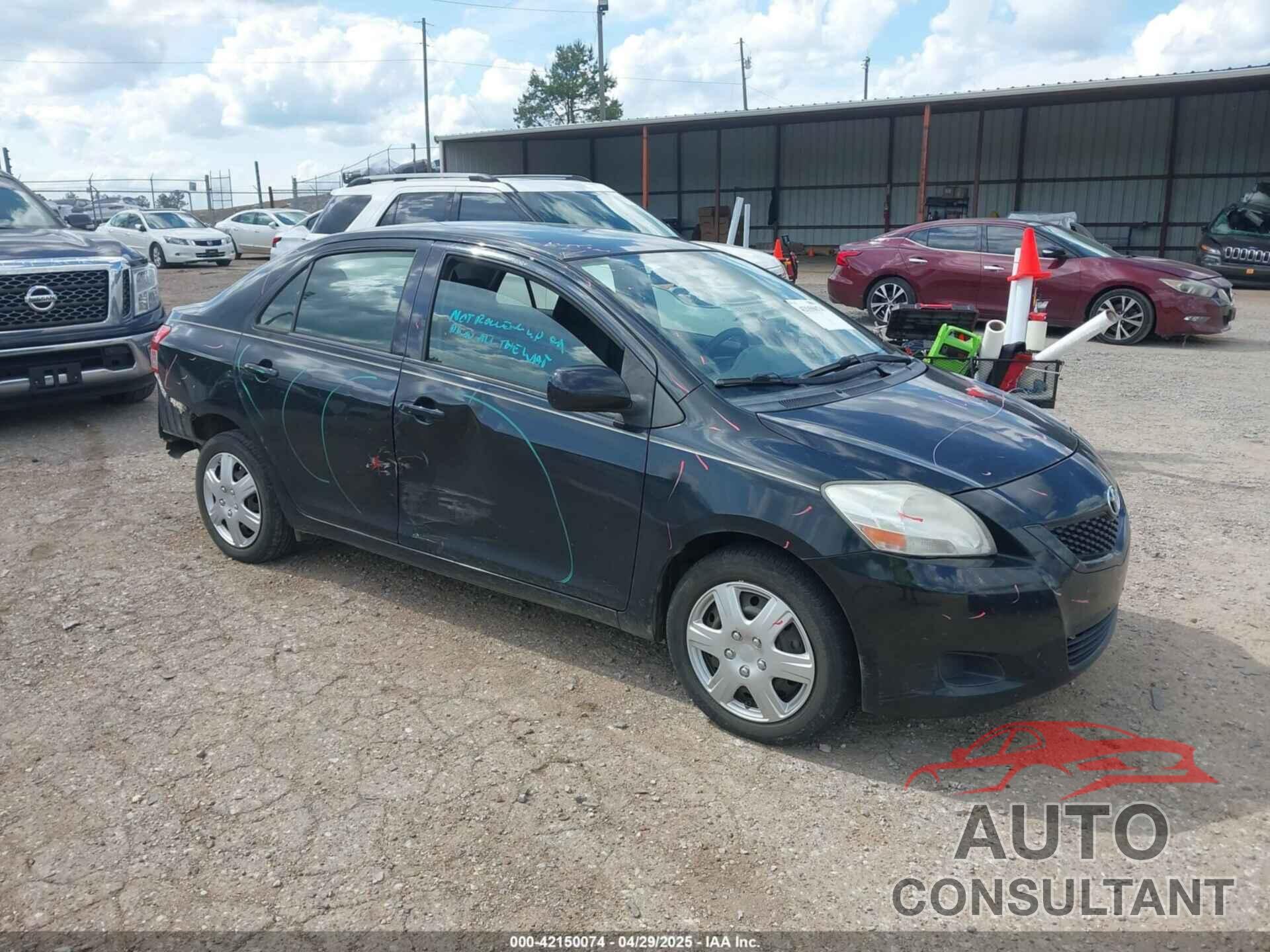 TOYOTA YARIS 2012 - JTDBT4K39CL031331