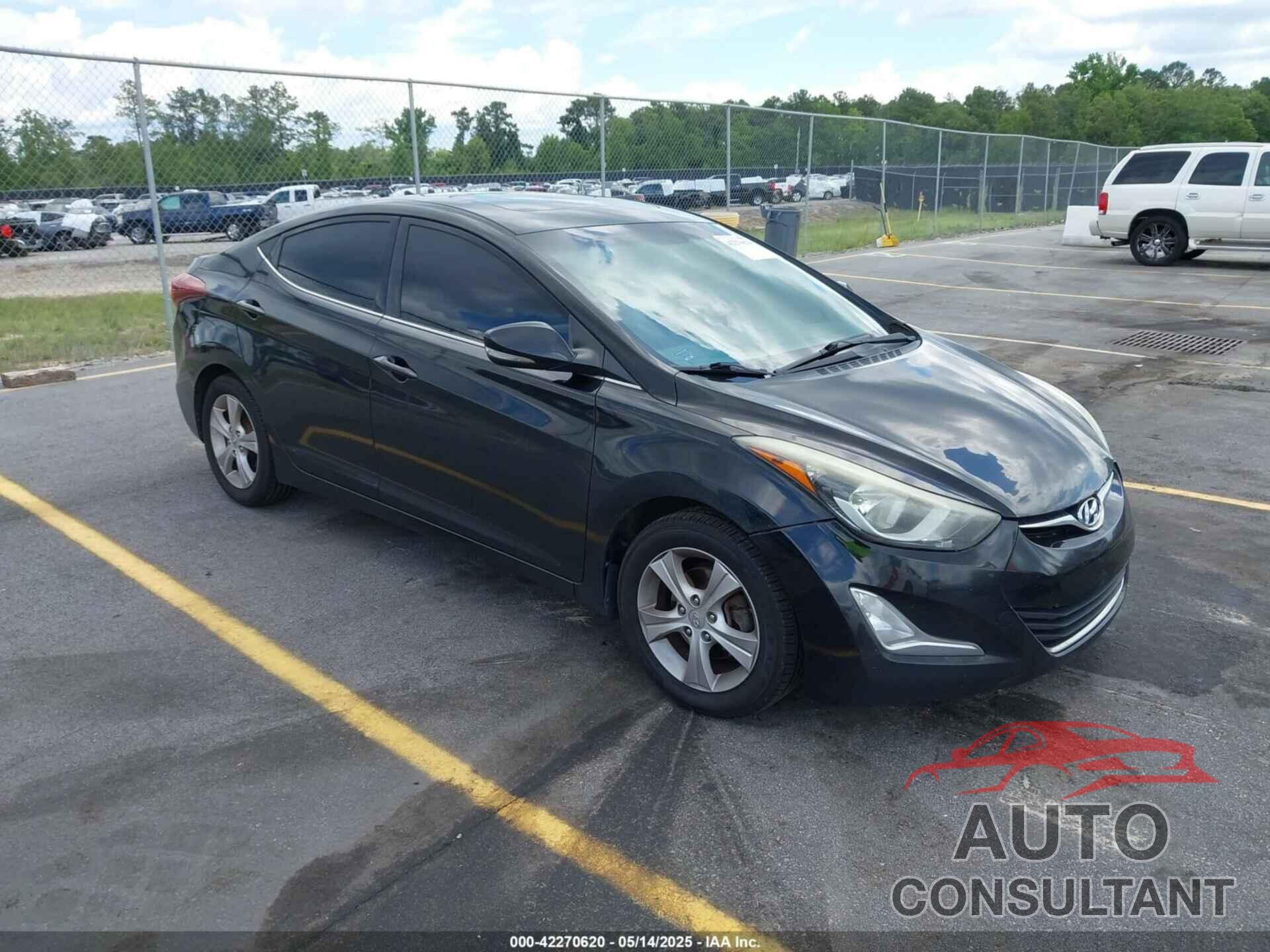 HYUNDAI ELANTRA 2016 - KMHDH4AE9GU628407
