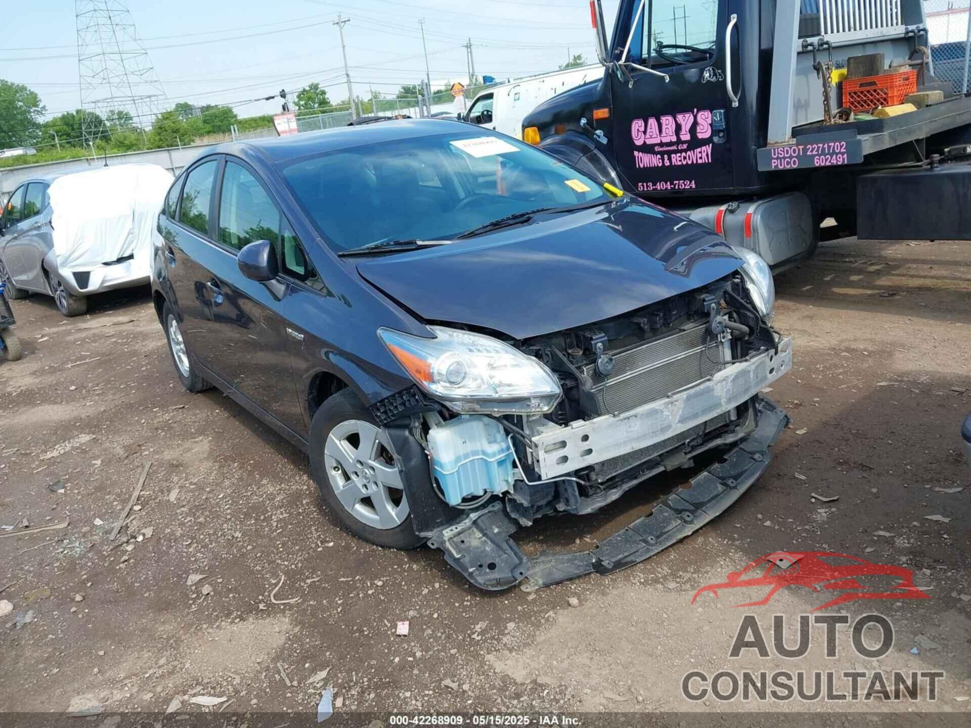 TOYOTA PRIUS 2010 - JTDKN3DU5A1306583
