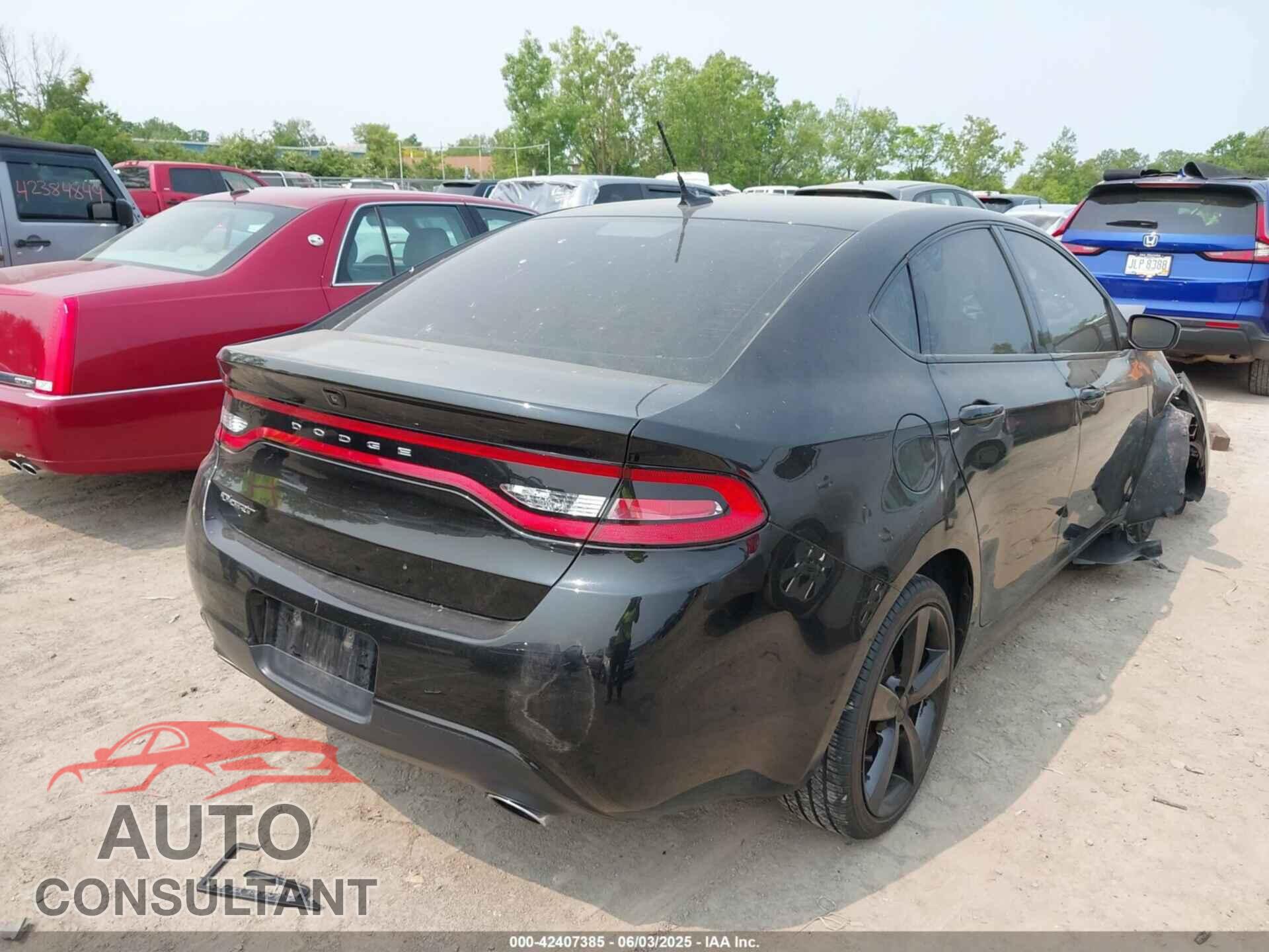 DODGE DART 2015 - 1C3CDFBB0FD391188