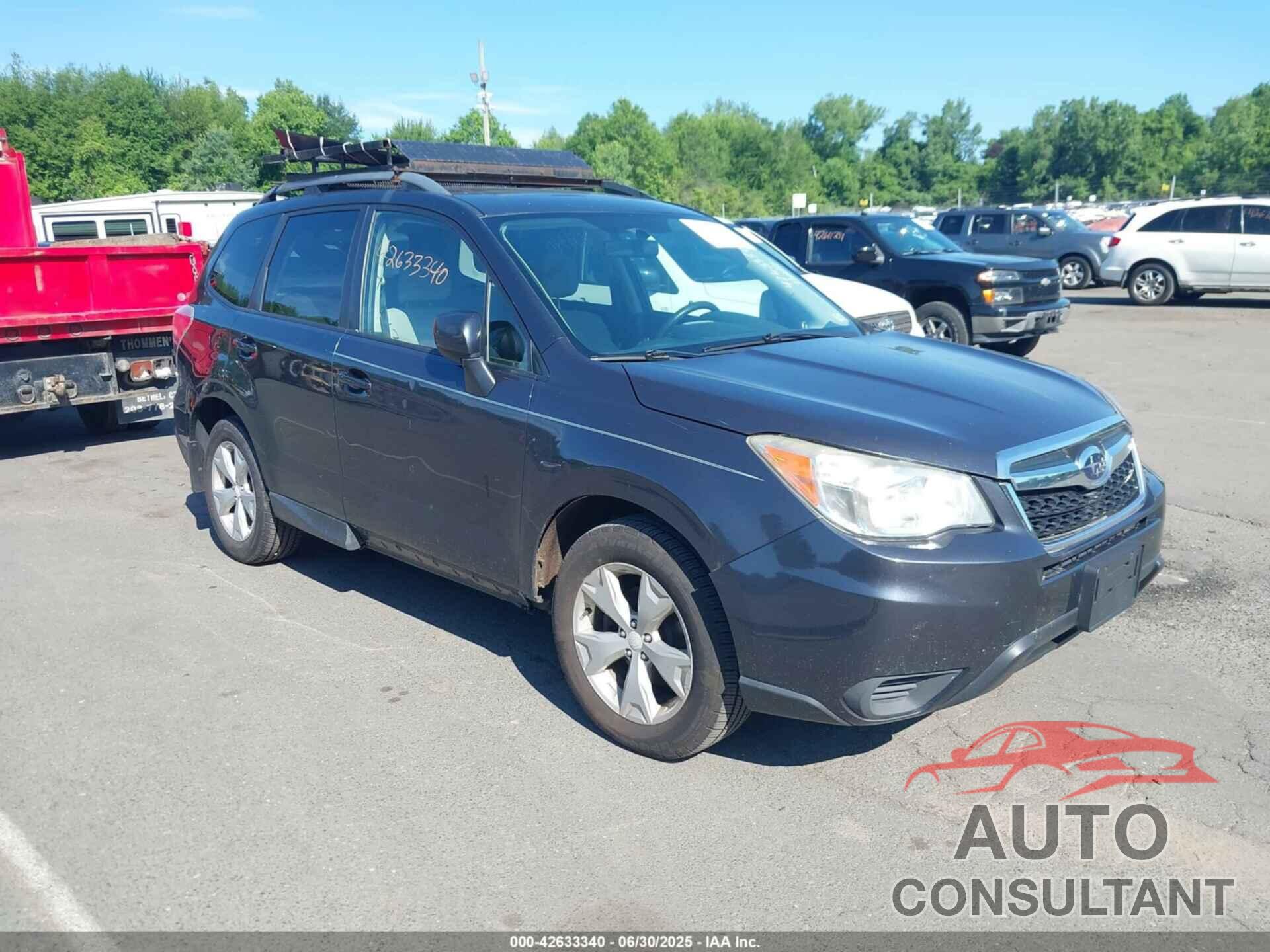 SUBARU FORESTER 2015 - JF2SJADC0FH494727