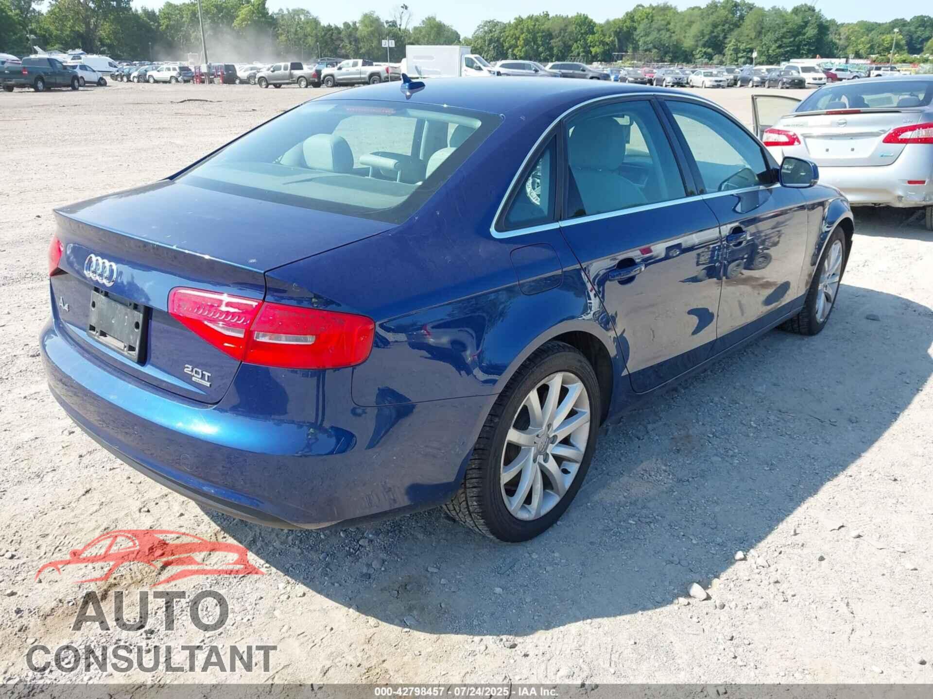 AUDI A4 2013 - WAUFFBFL6DA181981