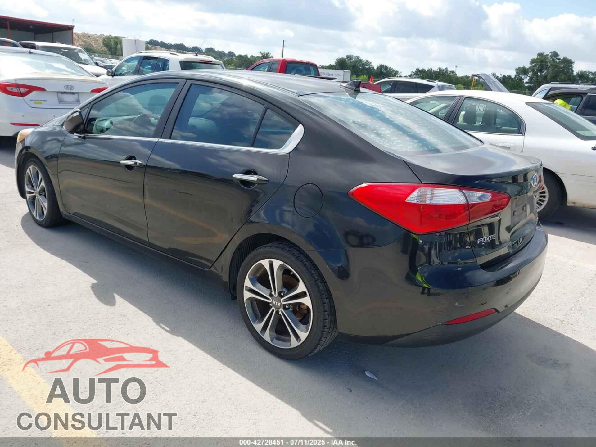 KIA FORTE 2016 - KNAFX4A85G5451503