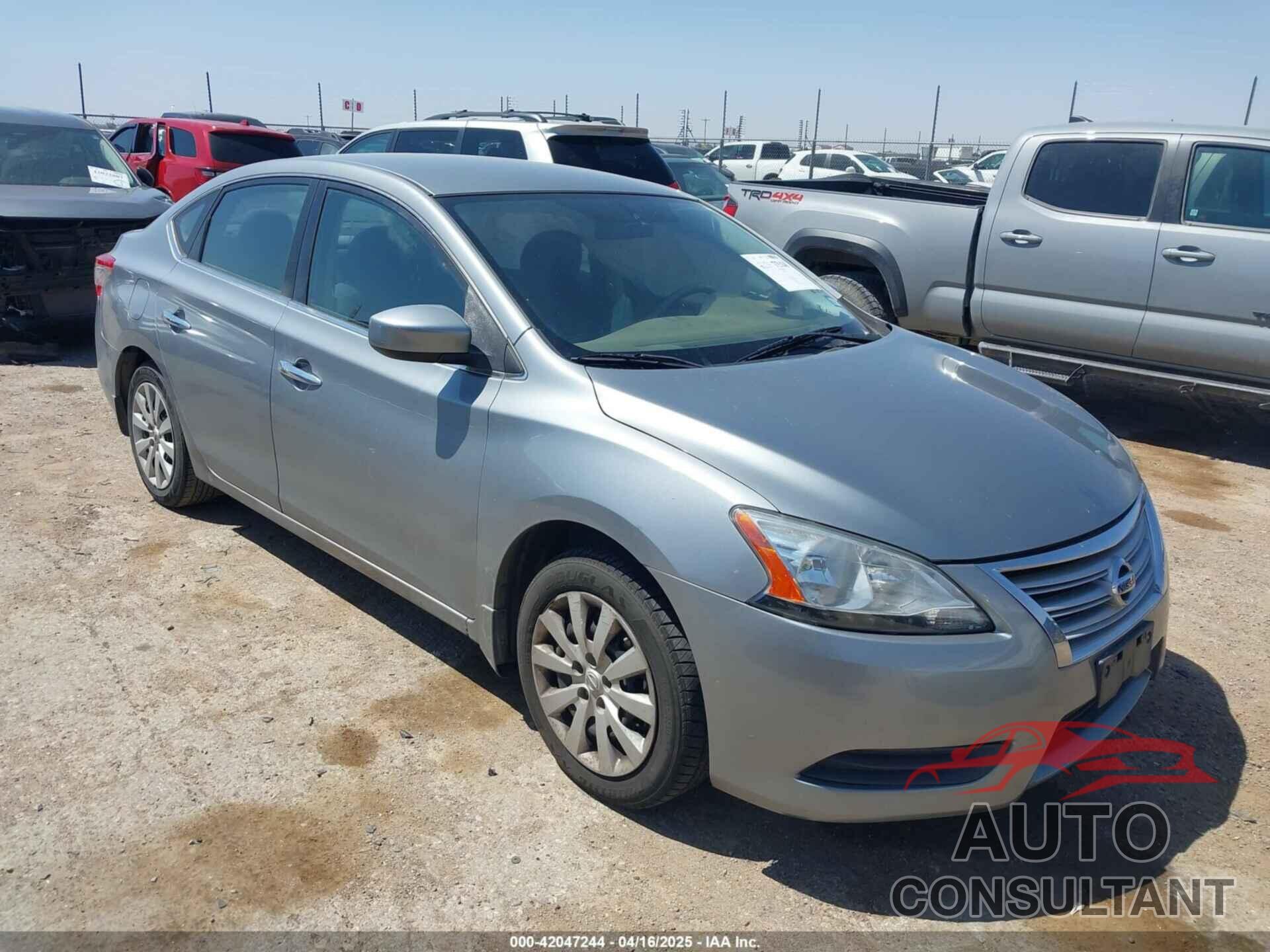 NISSAN SENTRA 2013 - 3N1AB7APXDL781253