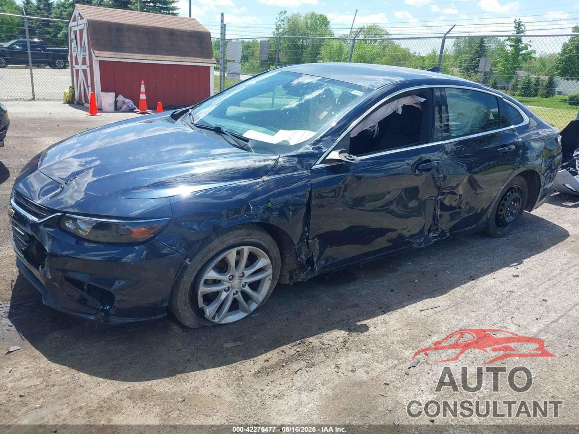 CHEVROLET MALIBU 2017 - 1G1ZE5STXHF197046