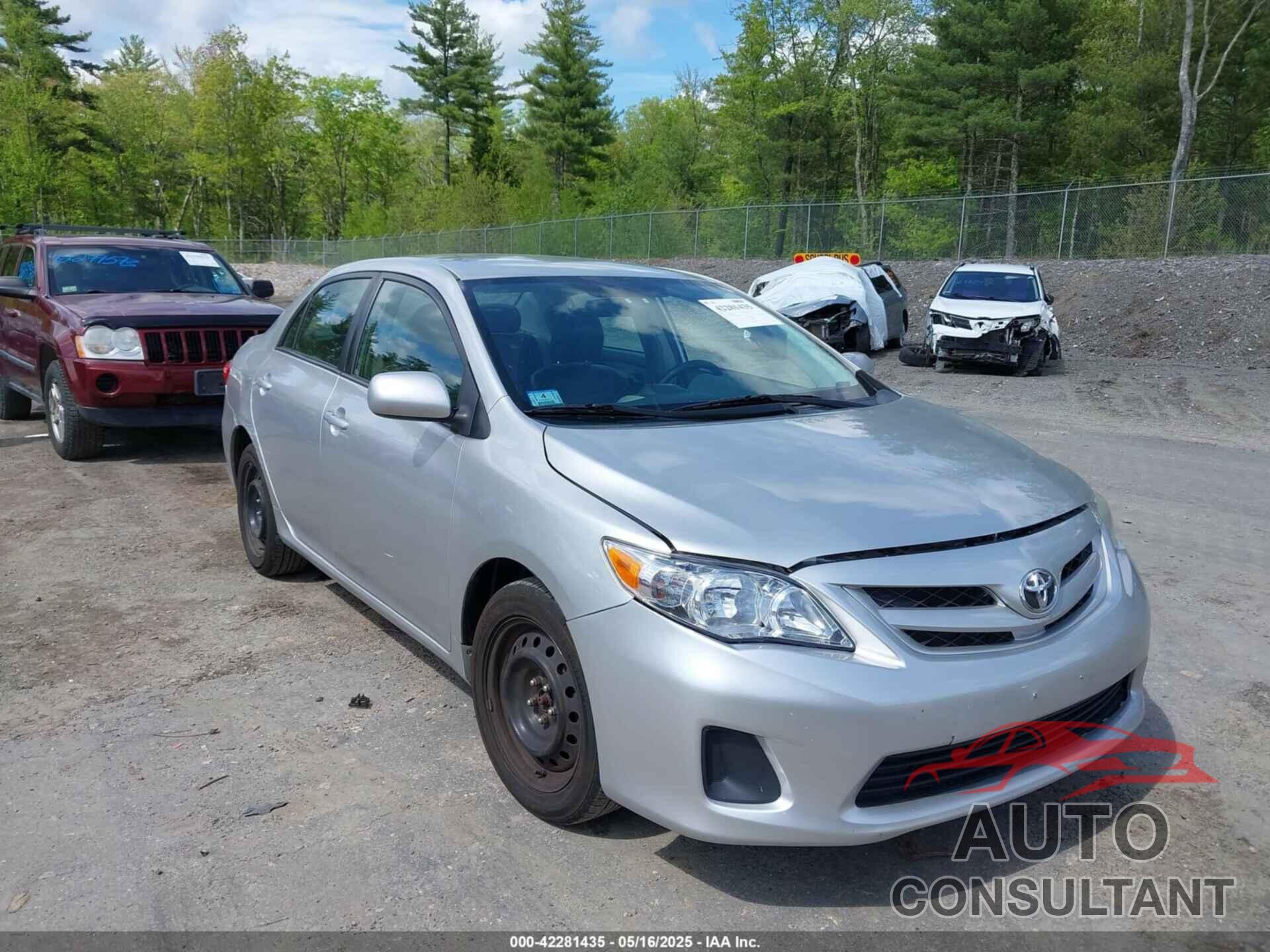 TOYOTA COROLLA 2012 - 2T1BU4EE9CC911933