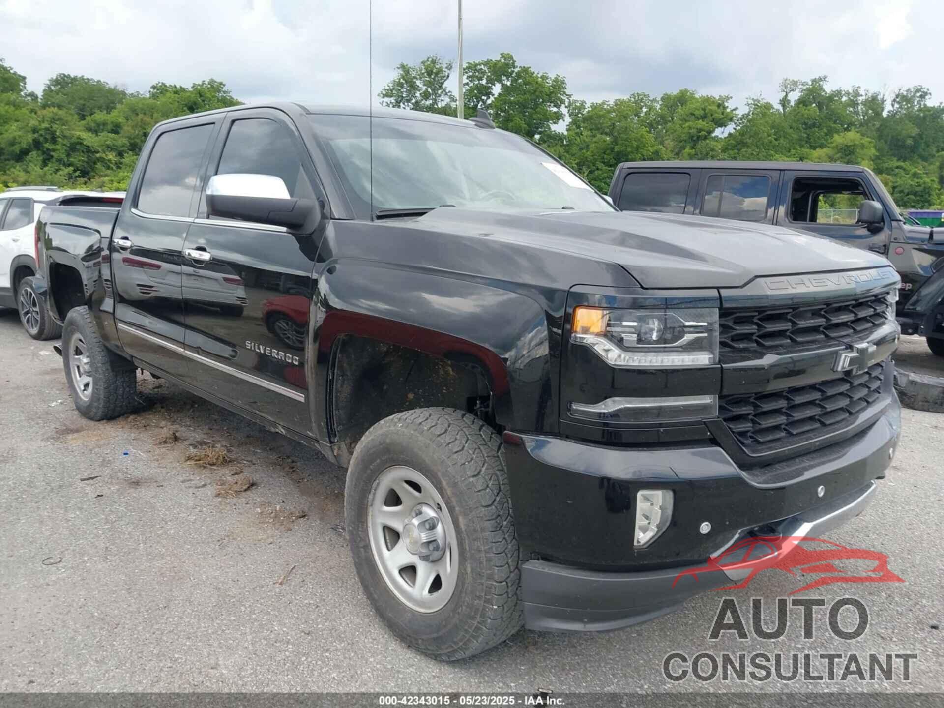 CHEVROLET SILVERADO 1500 2017 - 3GCUKSEC2HG346438