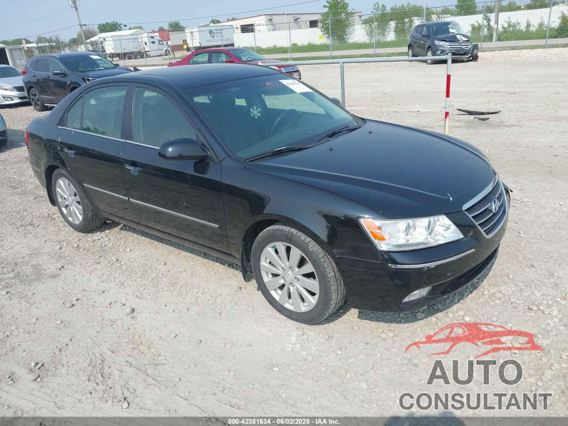 HYUNDAI SONATA 2009 - 5NPEU46C19H491004