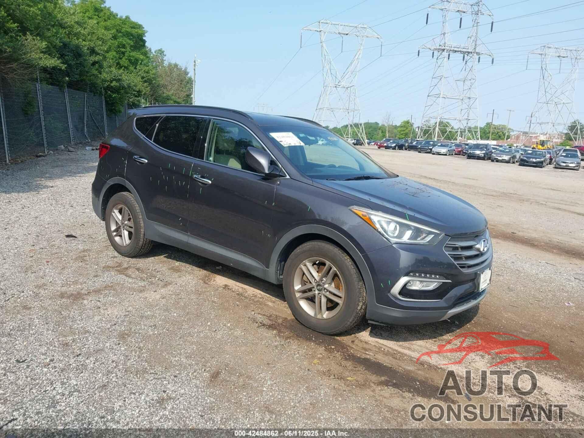 HYUNDAI SANTA FE SPORT 2017 - 5XYZUDLB1HG491183