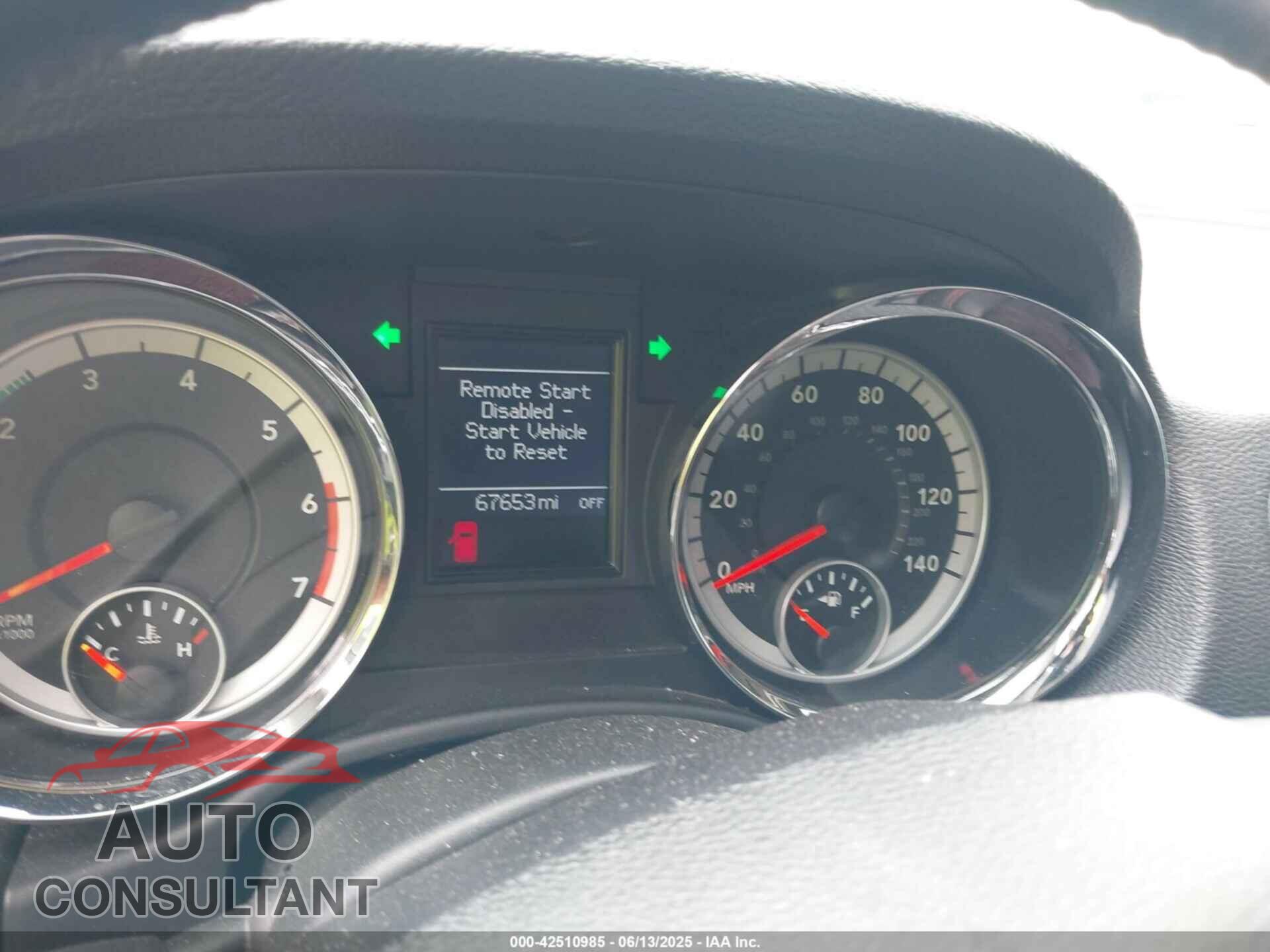 DODGE DURANGO 2013 - 1C4SDHCT6DC658802