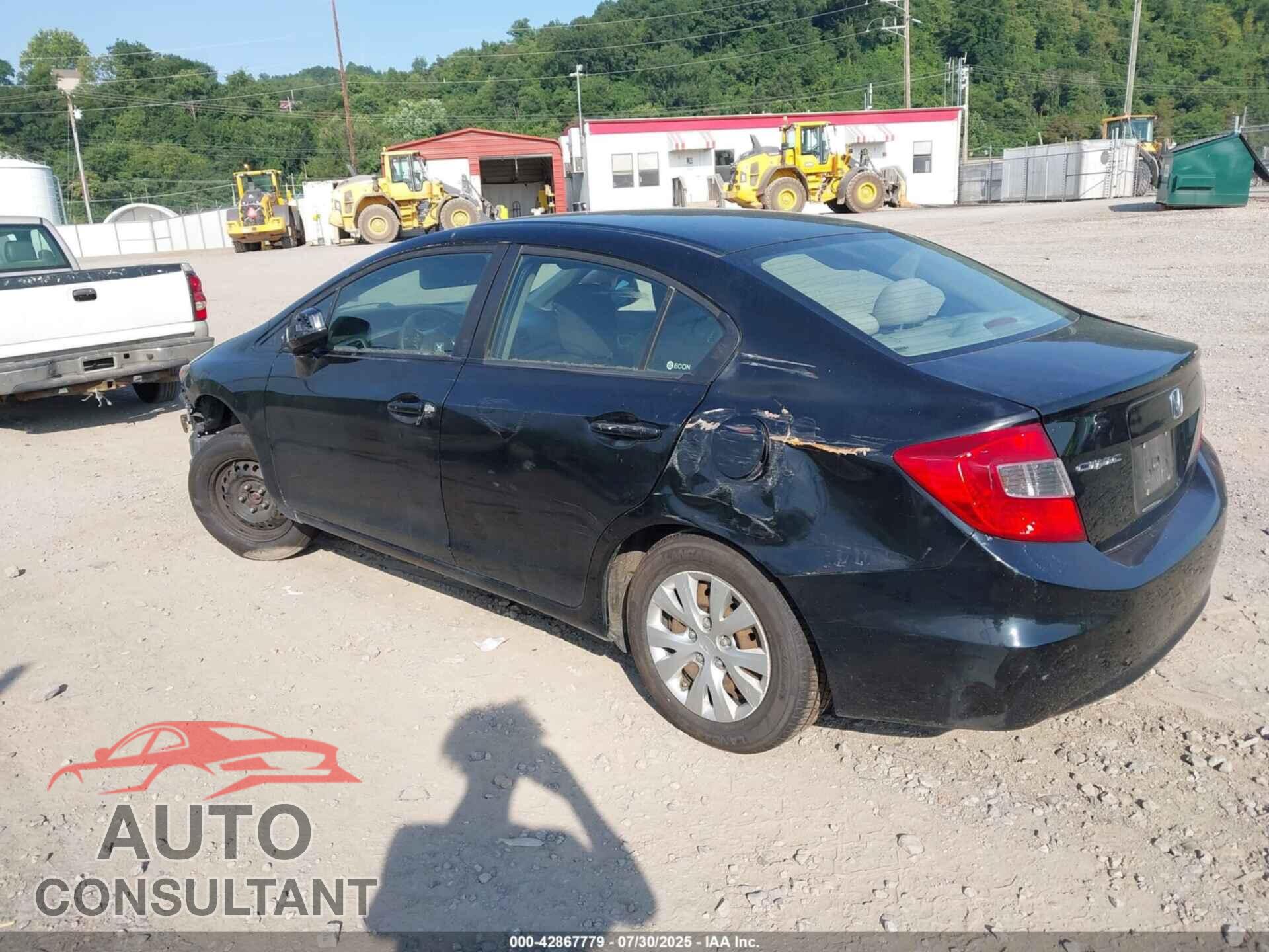 HONDA CIVIC 2012 - 2HGFB2F50CH516122