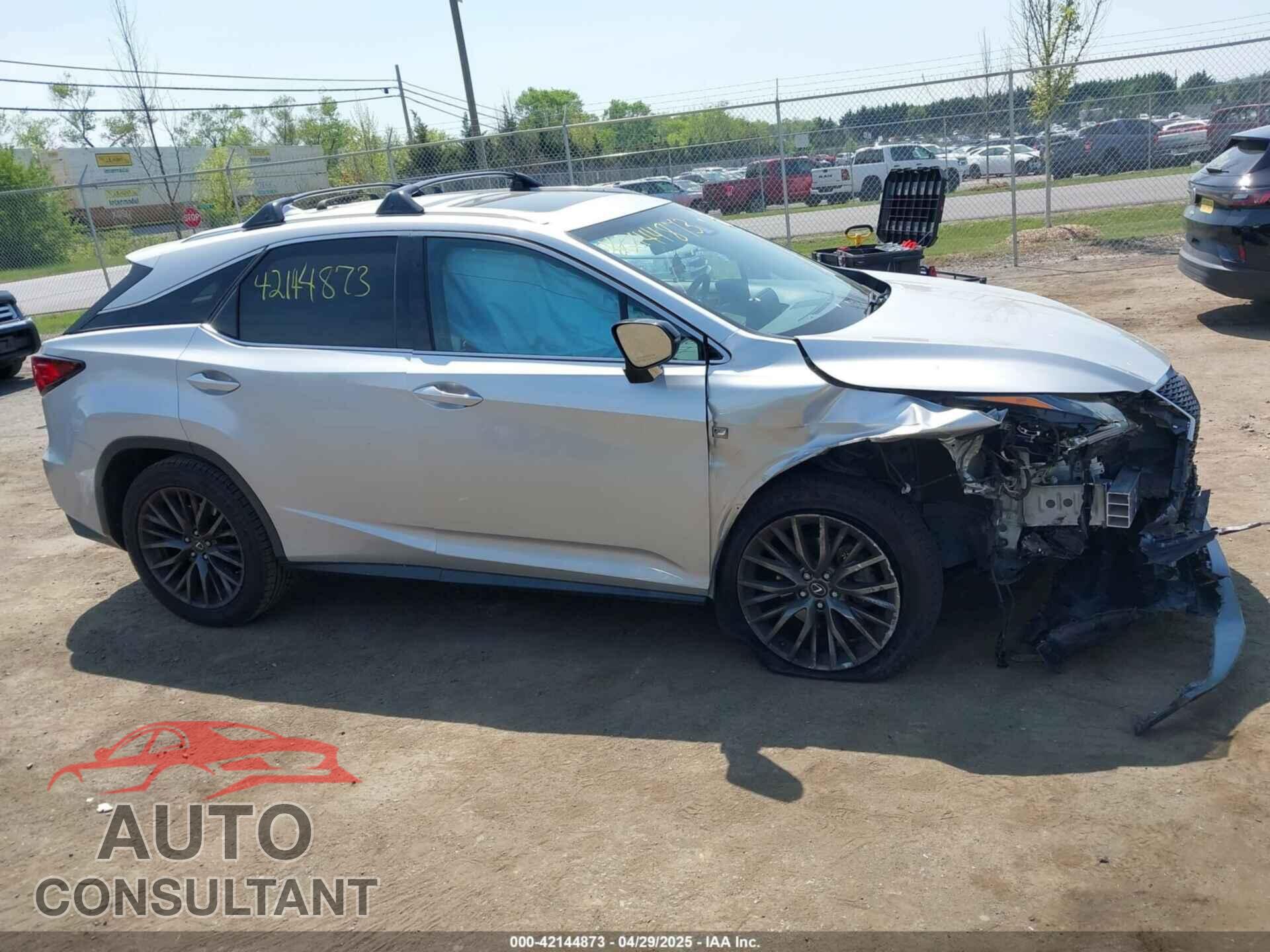 LEXUS RX 350 2017 - 2T2ZZMCA8HC045936