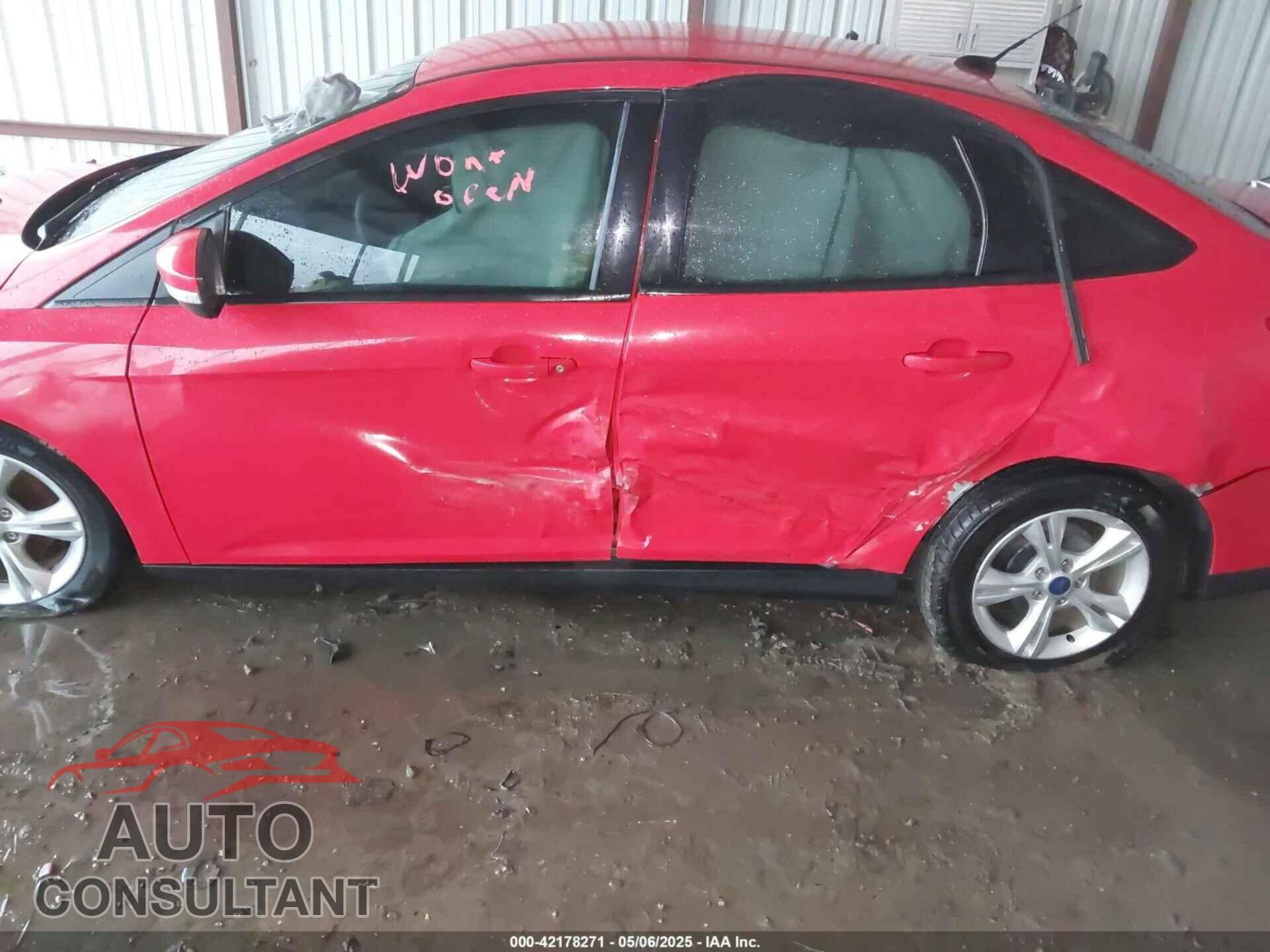 FORD FOCUS 2013 - 1FADP3F23DL152601