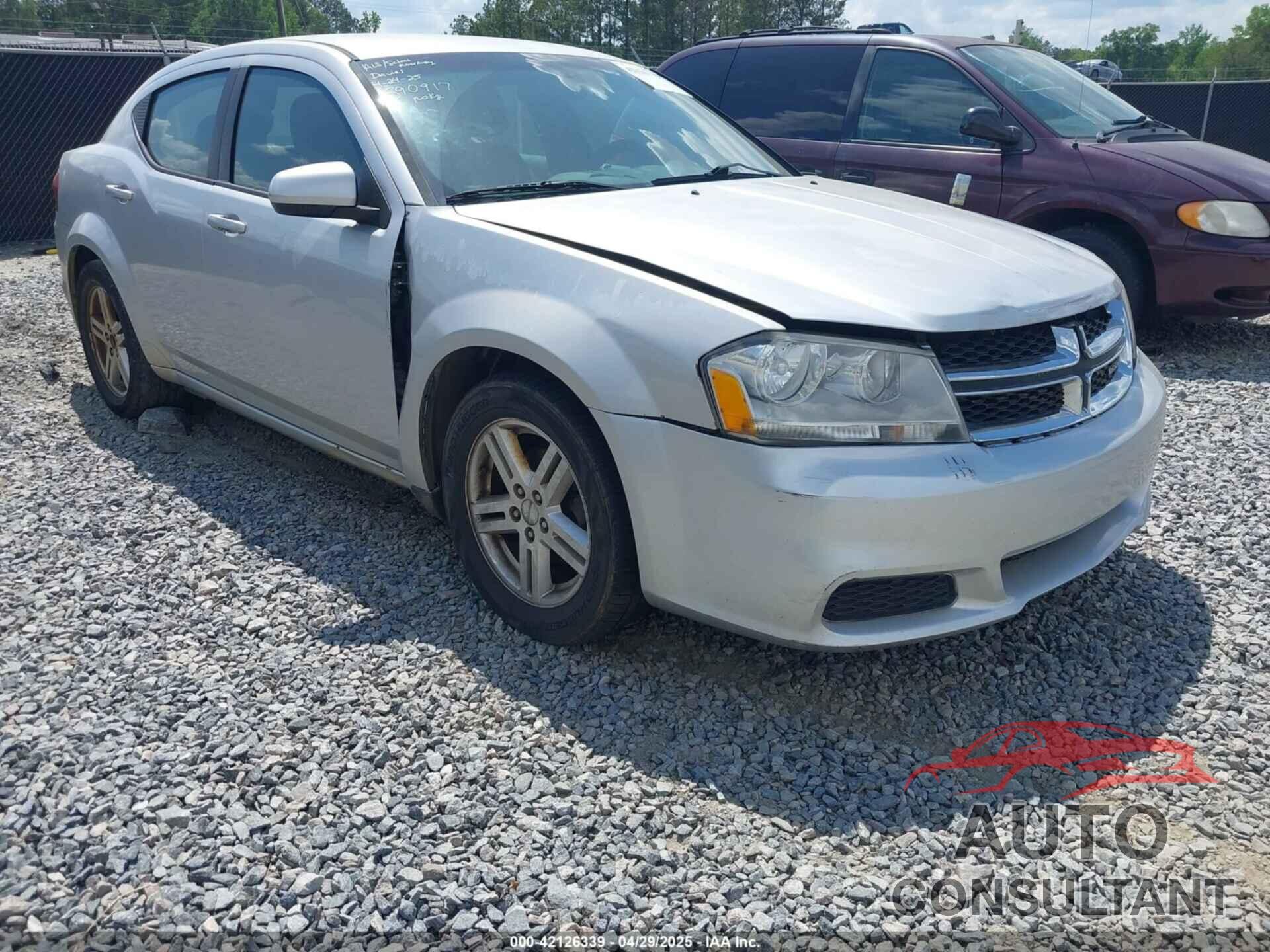 DODGE AVENGER 2011 - 1B3BD1FB4BN590917