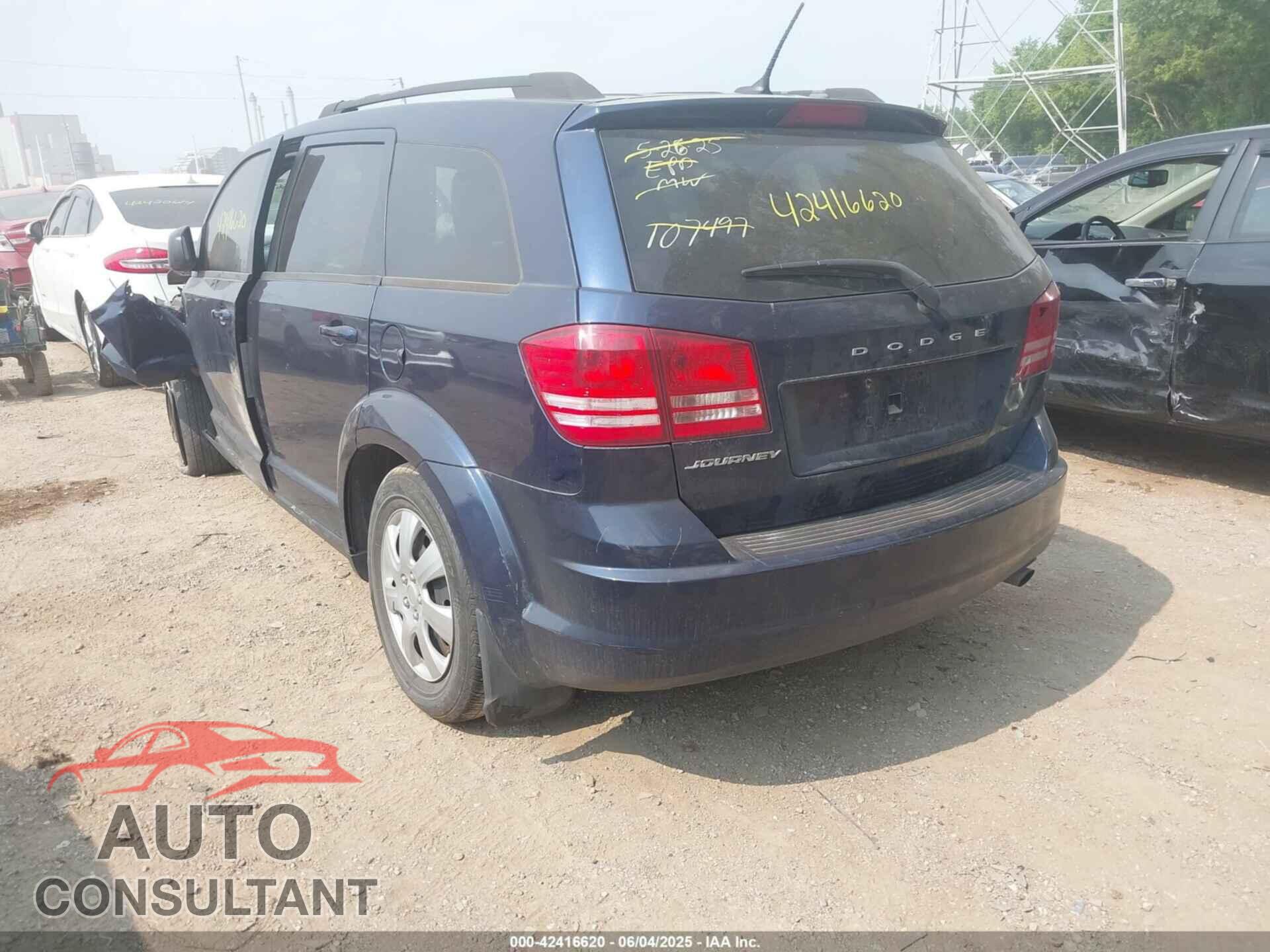 DODGE JOURNEY 2017 - 3C4PDCAB5HT559661