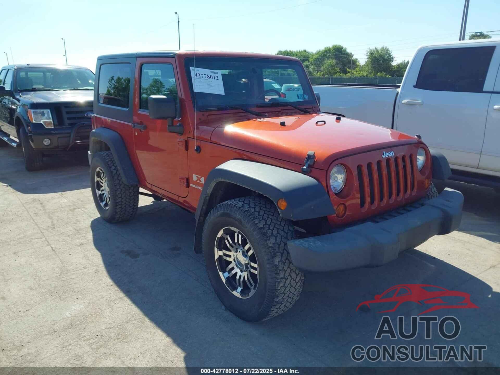 JEEP WRANGLER 2009 - 1J4FA24109L757055