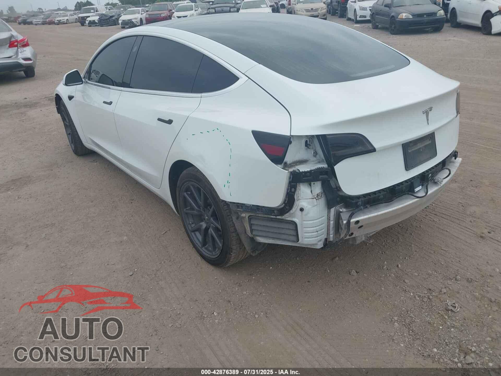 TESLA MODEL 3 2019 - 5YJ3E1EA5KF486587
