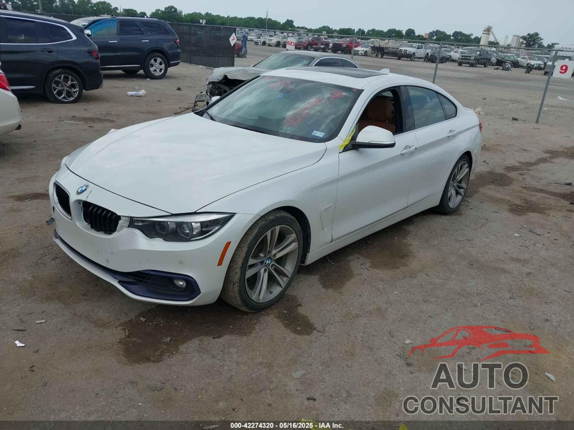 BMW 430I GRAN COUPE 2019 - WBA4J1C53KBM14633