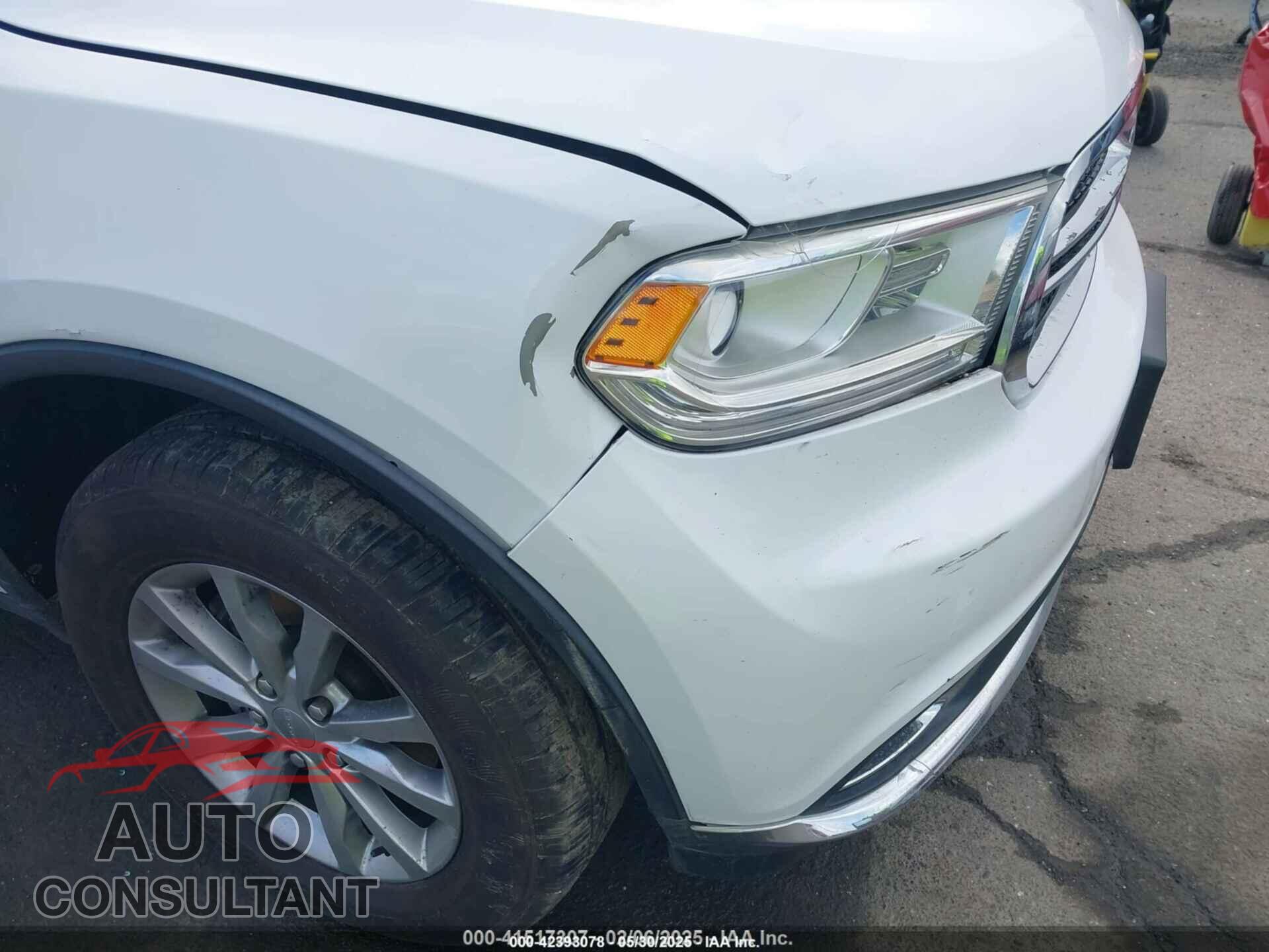 DODGE DURANGO 2017 - 1C4RDJAG0HC752868