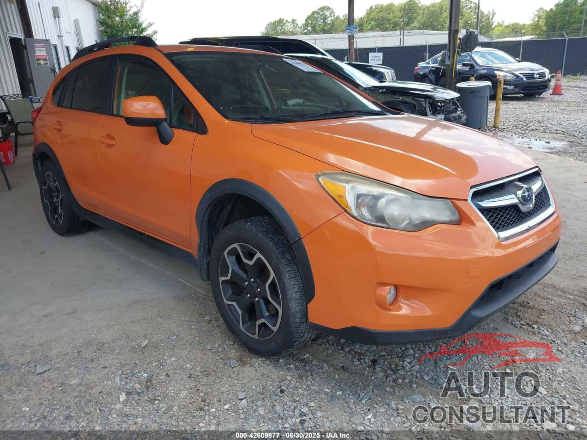 SUBARU XV CROSSTREK 2014 - JF2GPAGC9E8309508