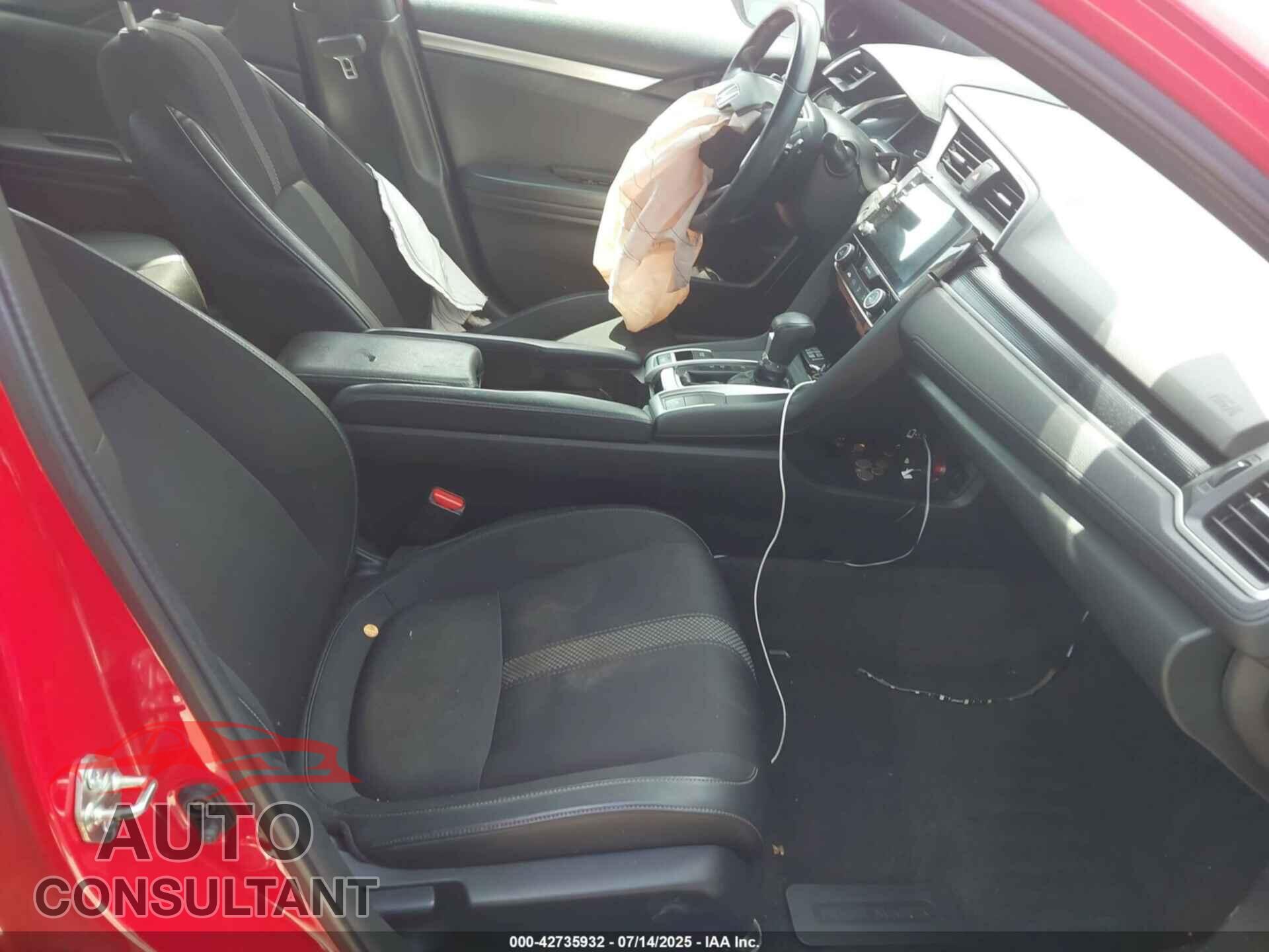 HONDA CIVIC 2019 - 2HGFC2F82KH501319