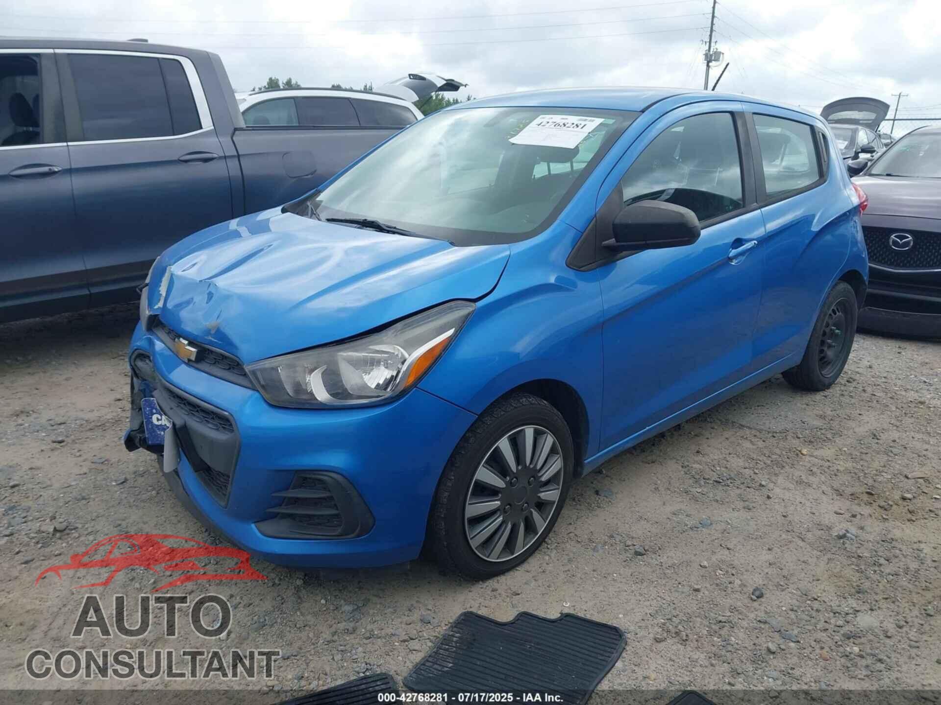 CHEVROLET SPARK 2017 - KL8CB6SA4HC791300