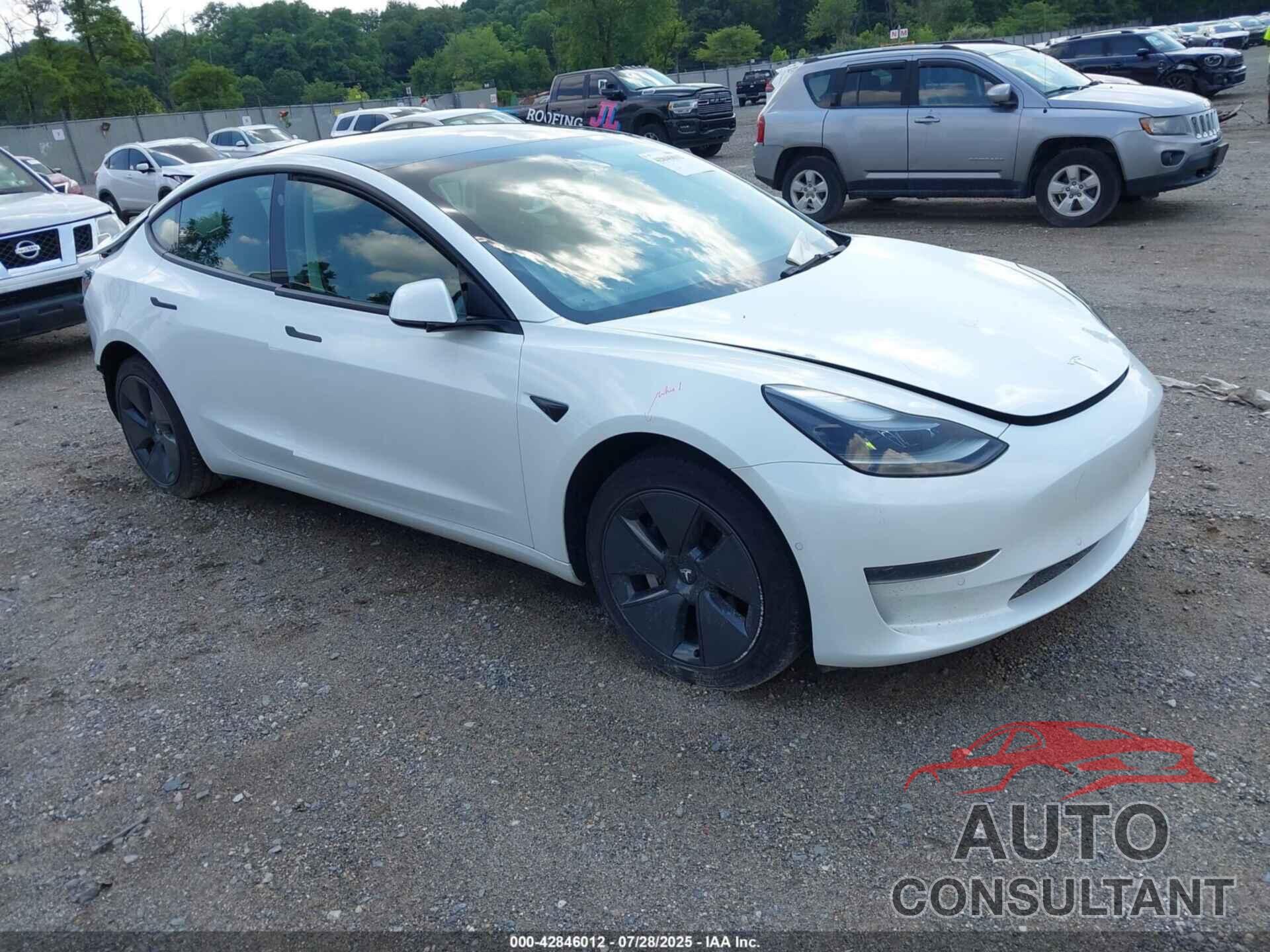 TESLA MODEL 3 2022 - 5YJ3E1EA3NF115223