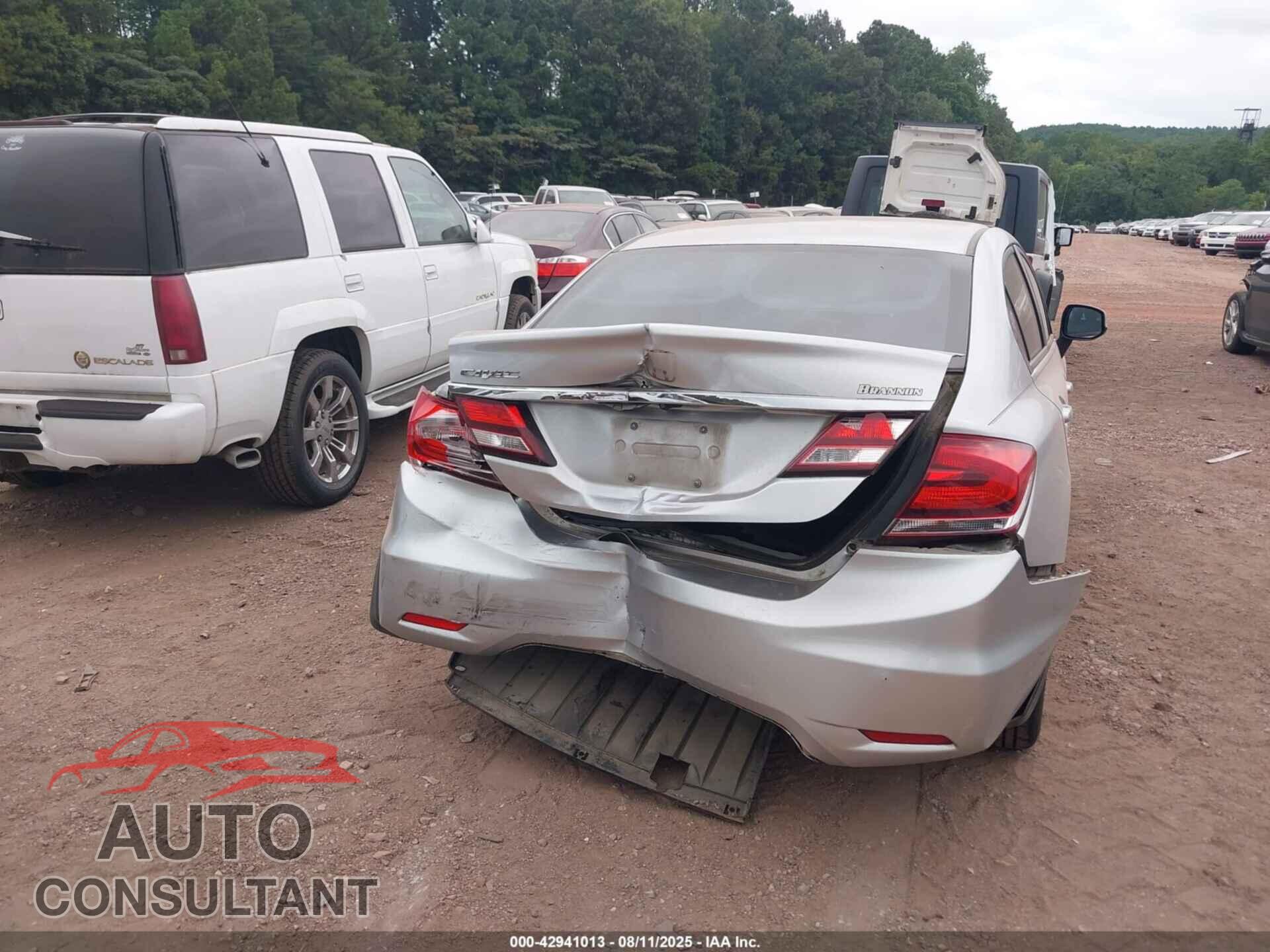 HONDA CIVIC 2013 - 19XFB2F56DE053060