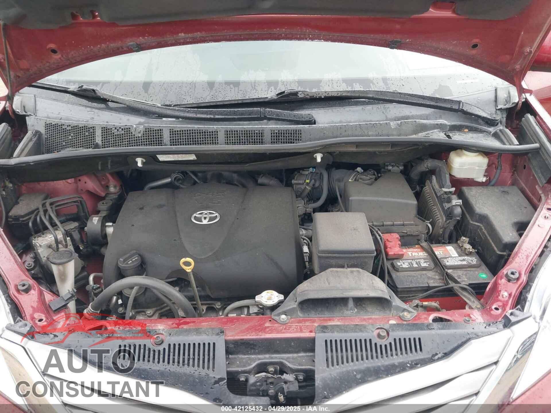 TOYOTA SIENNA 2017 - 5TDYZ3DC7HS897602