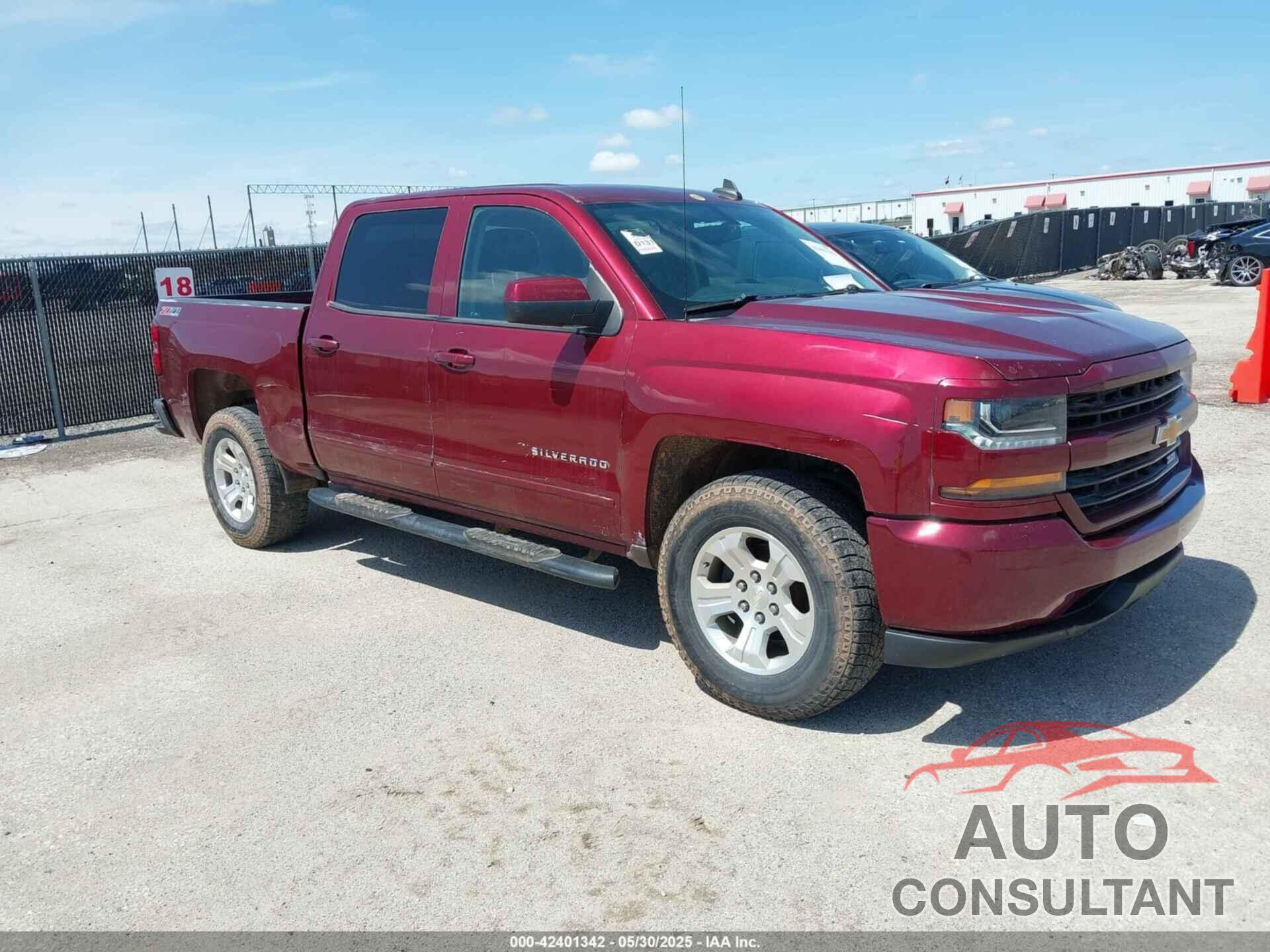 CHEVROLET SILVERADO 1500 2017 - 3GCUKREC2HG329910