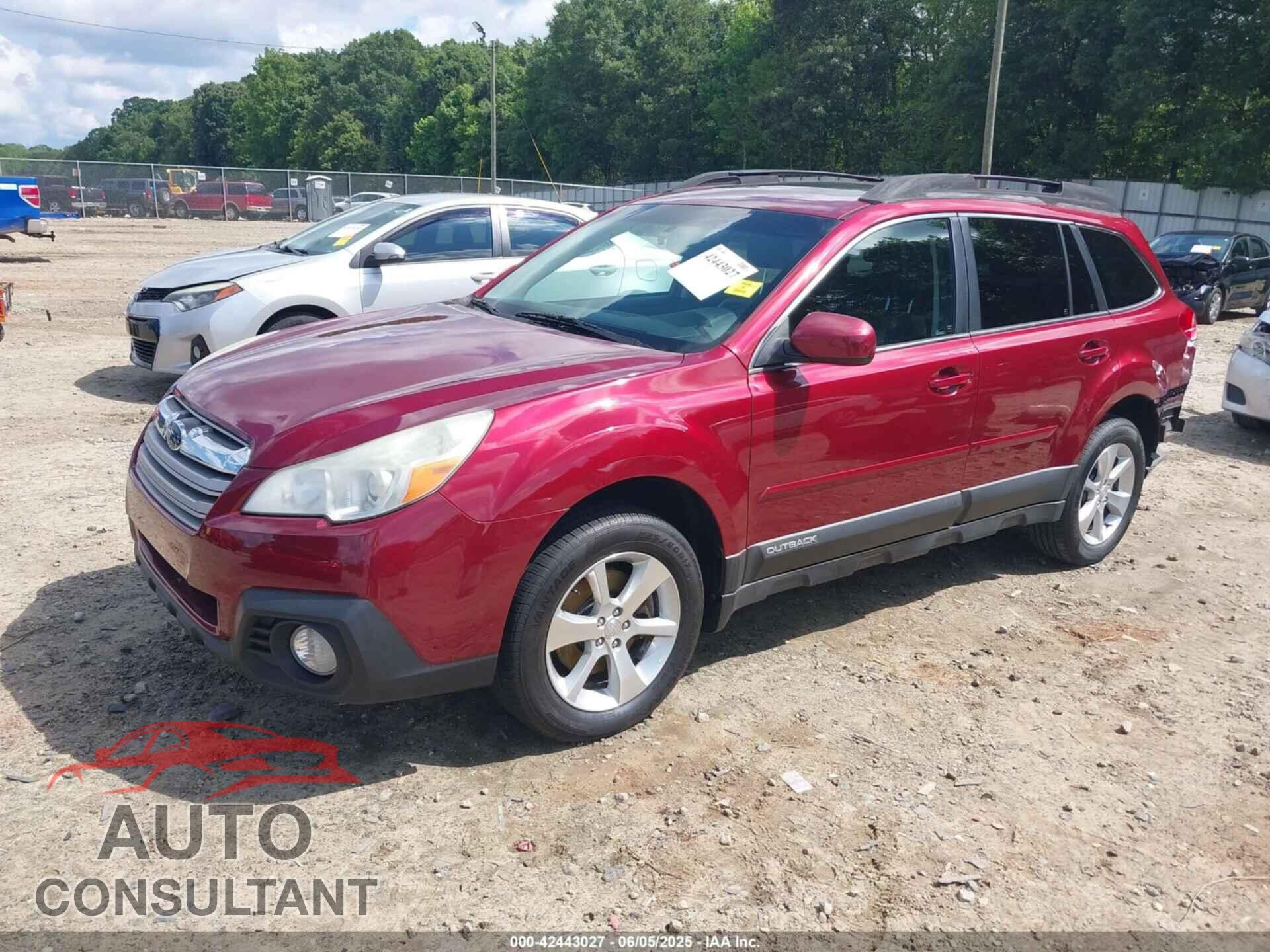SUBARU OUTBACK 2013 - 4S4BRDKC5D2279299