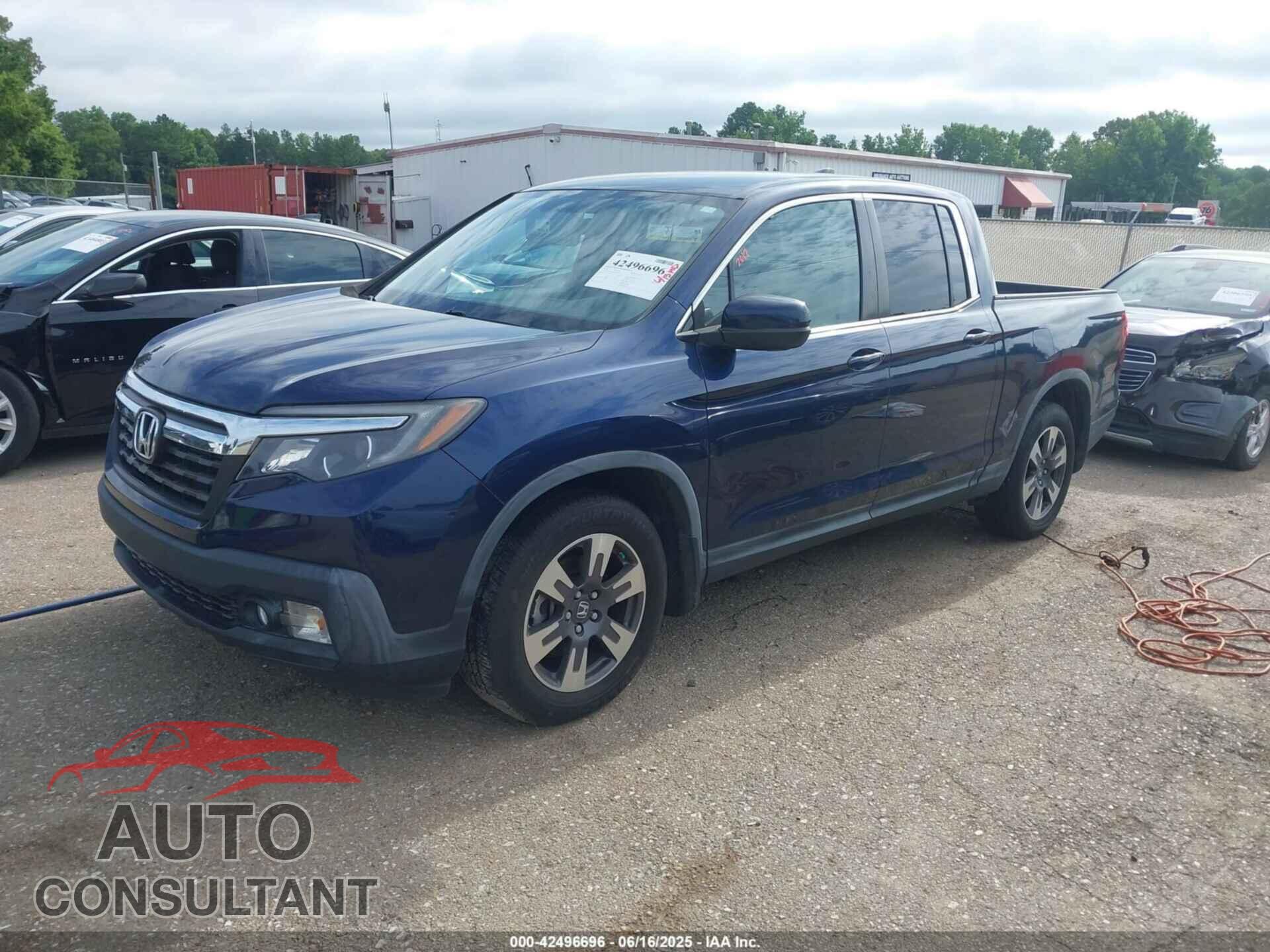 HONDA RIDGELINE 2017 - 5FPYK2F51HB010939