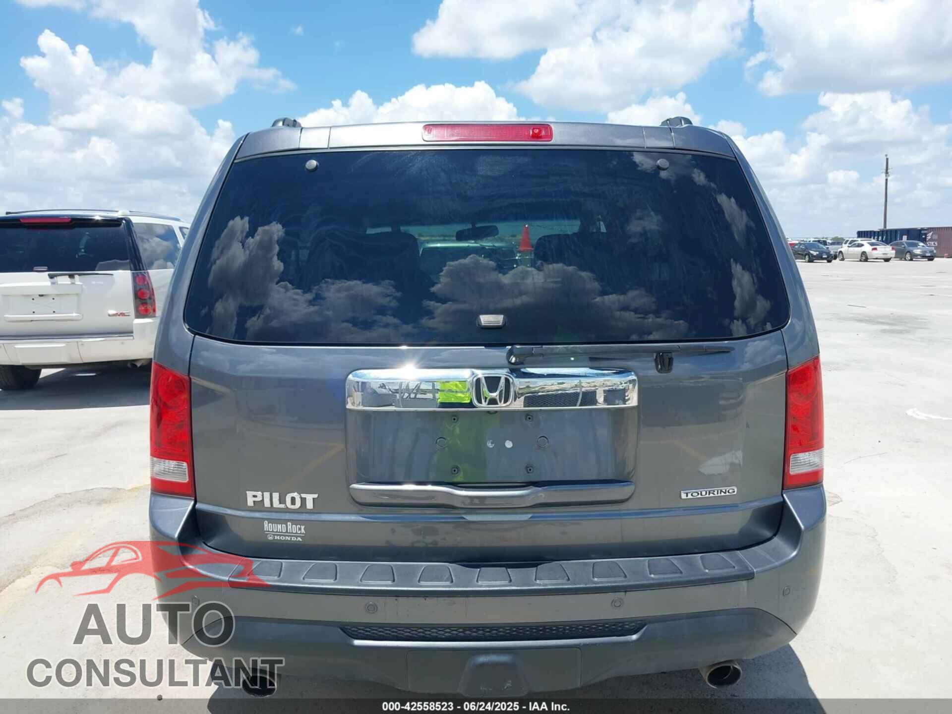 HONDA PILOT 2012 - 5FNYF3H99CB040671