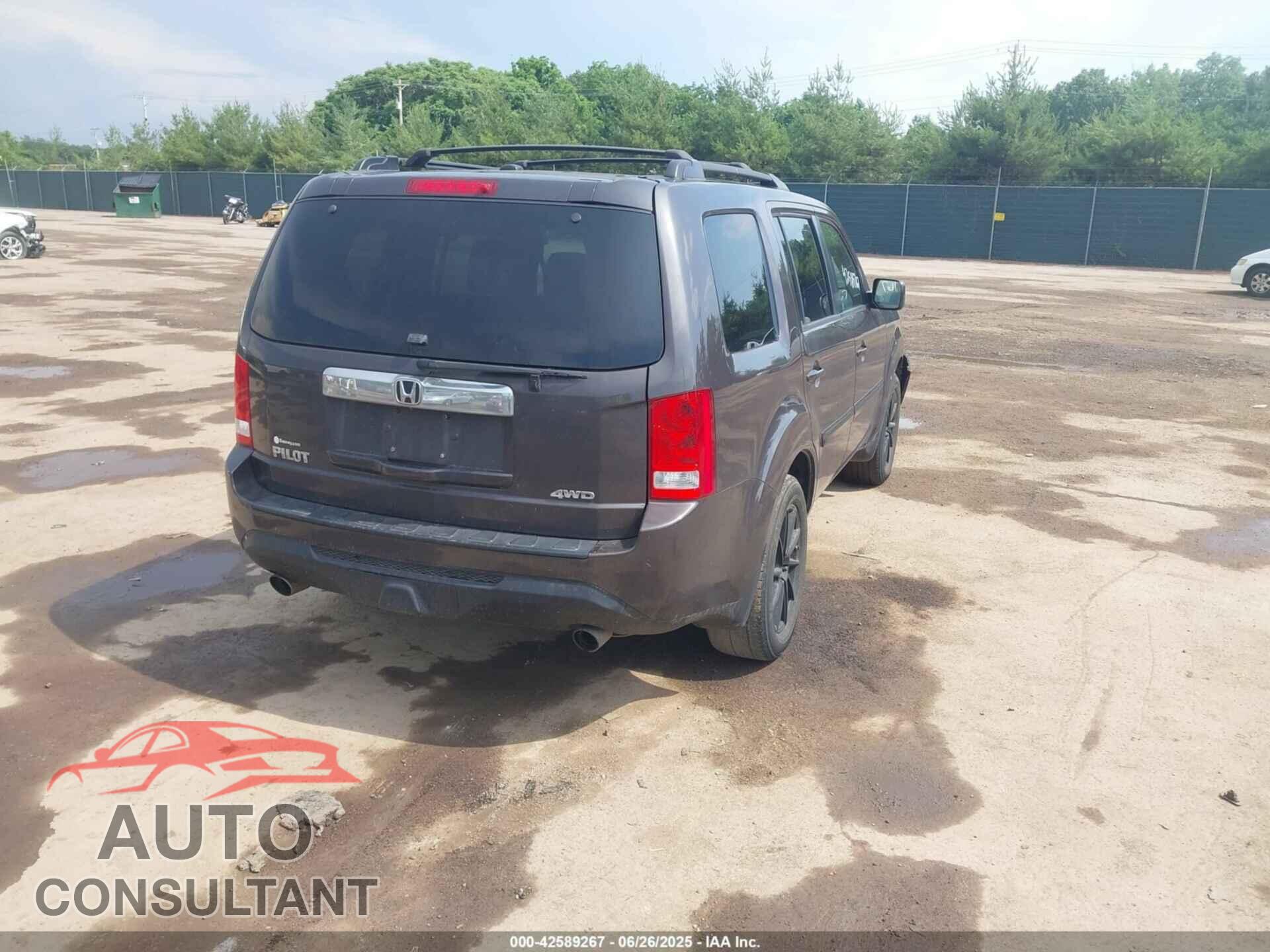 HONDA PILOT 2012 - 5FNYF4H50CB055028