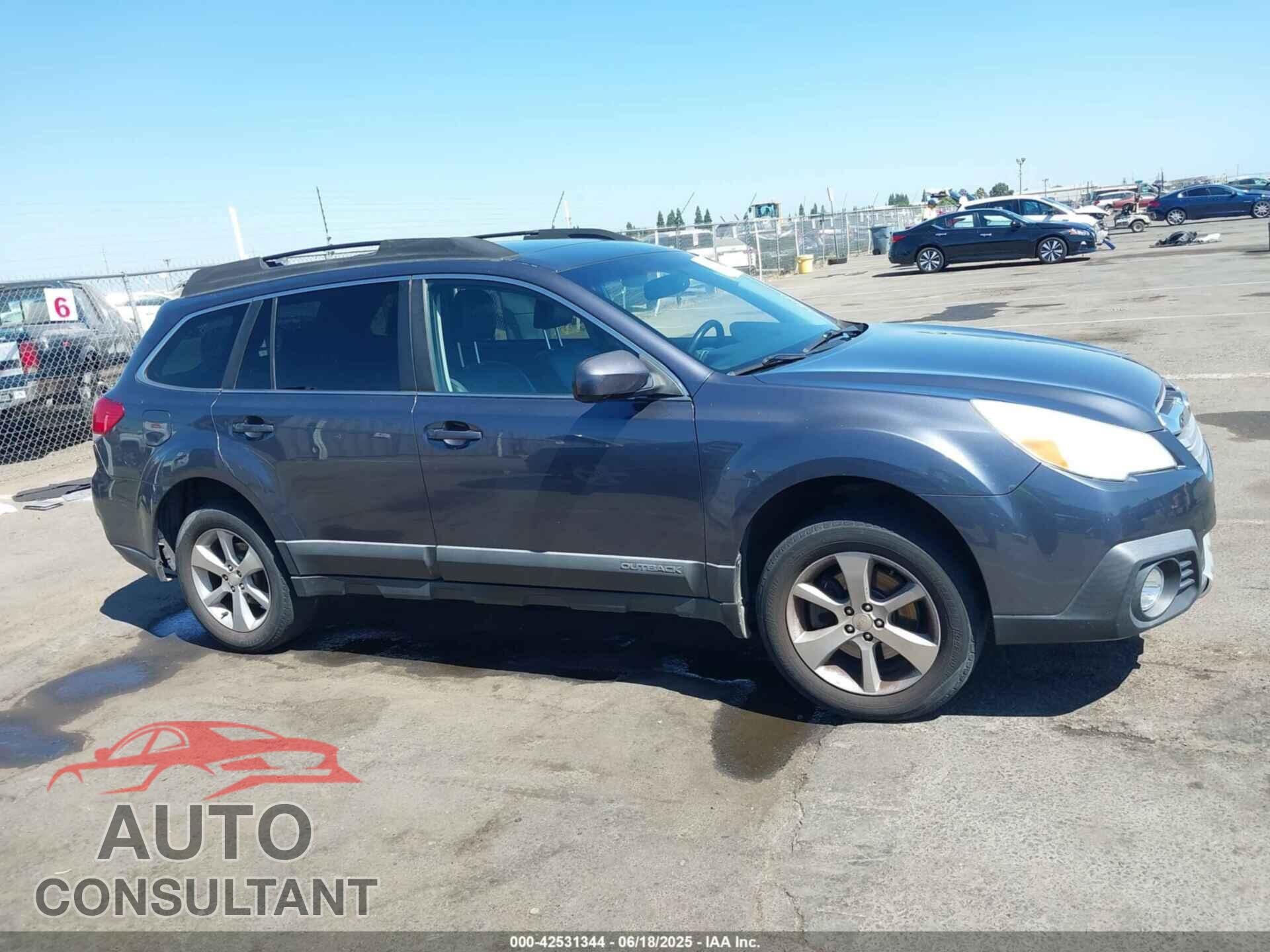 SUBARU OUTBACK 2014 - 4S4BRDLC5E2227428