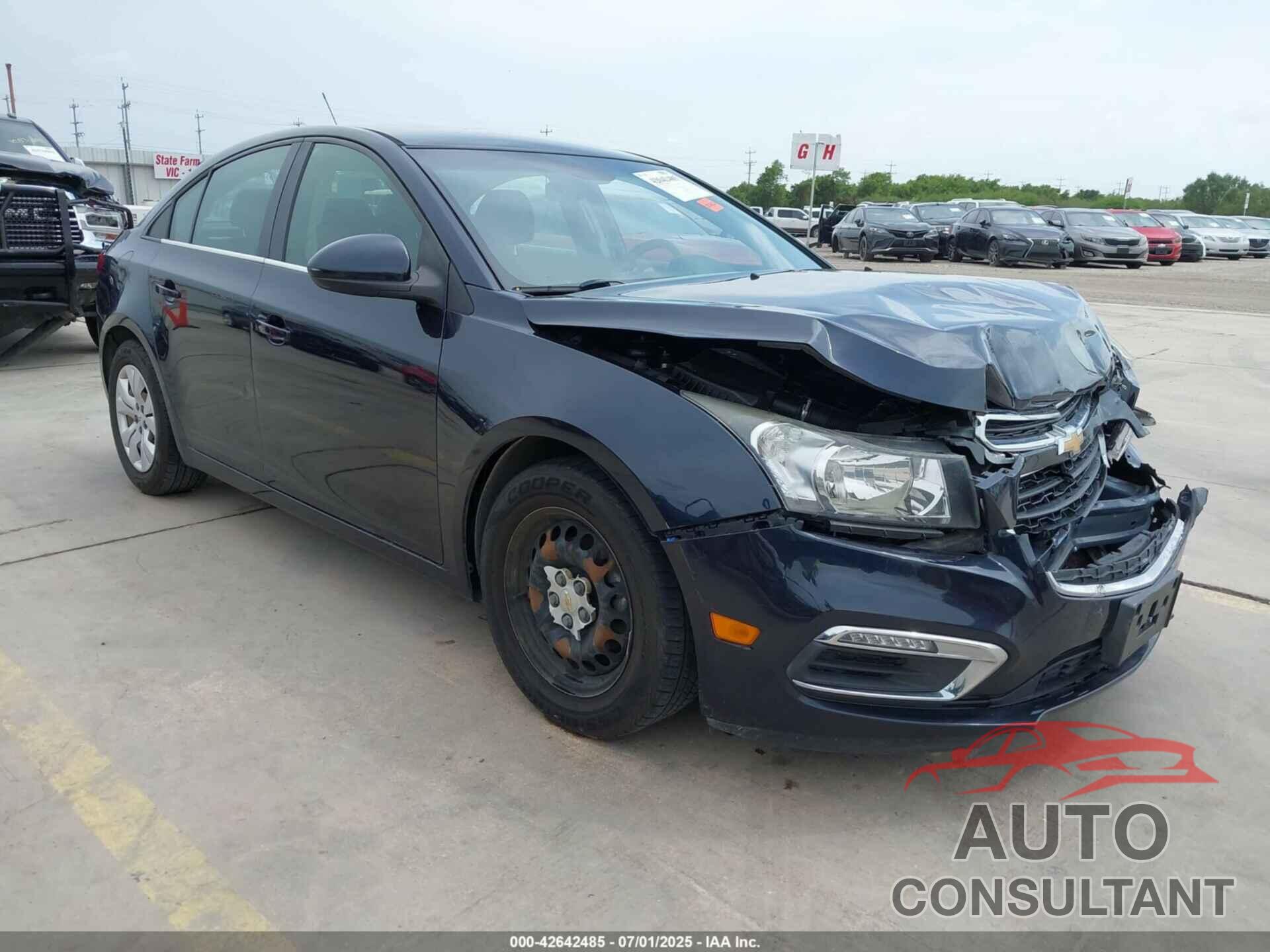 CHEVROLET CRUZE LIMITED 2016 - 1G1PE5SB2G7187490