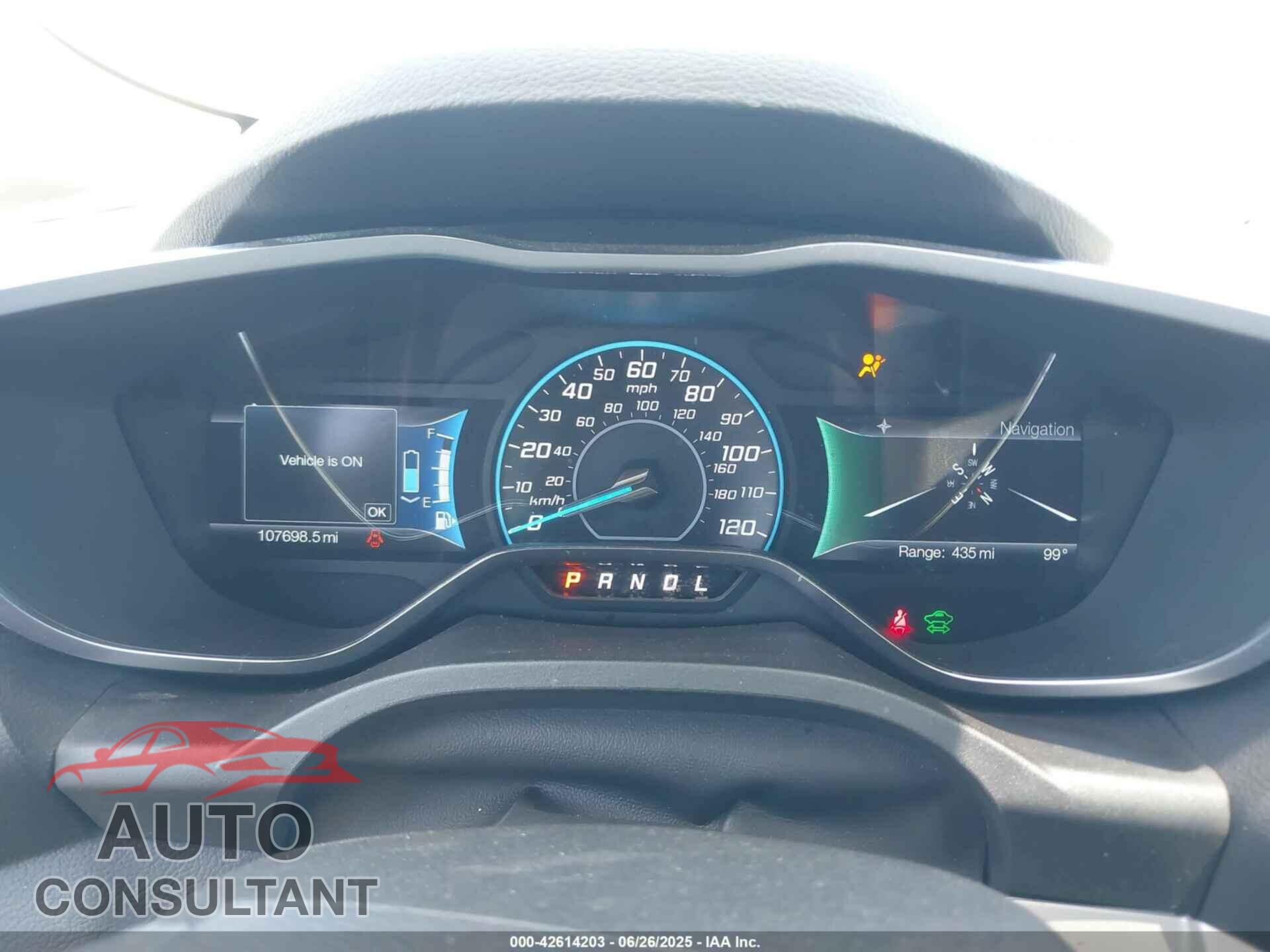 FORD C-MAX ENERGI 2016 - 1FADP5CU2GL105386