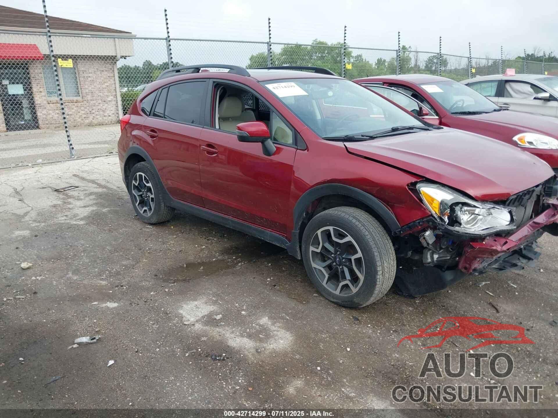 SUBARU CROSSTREK 2017 - JF2GPANC2HH247666