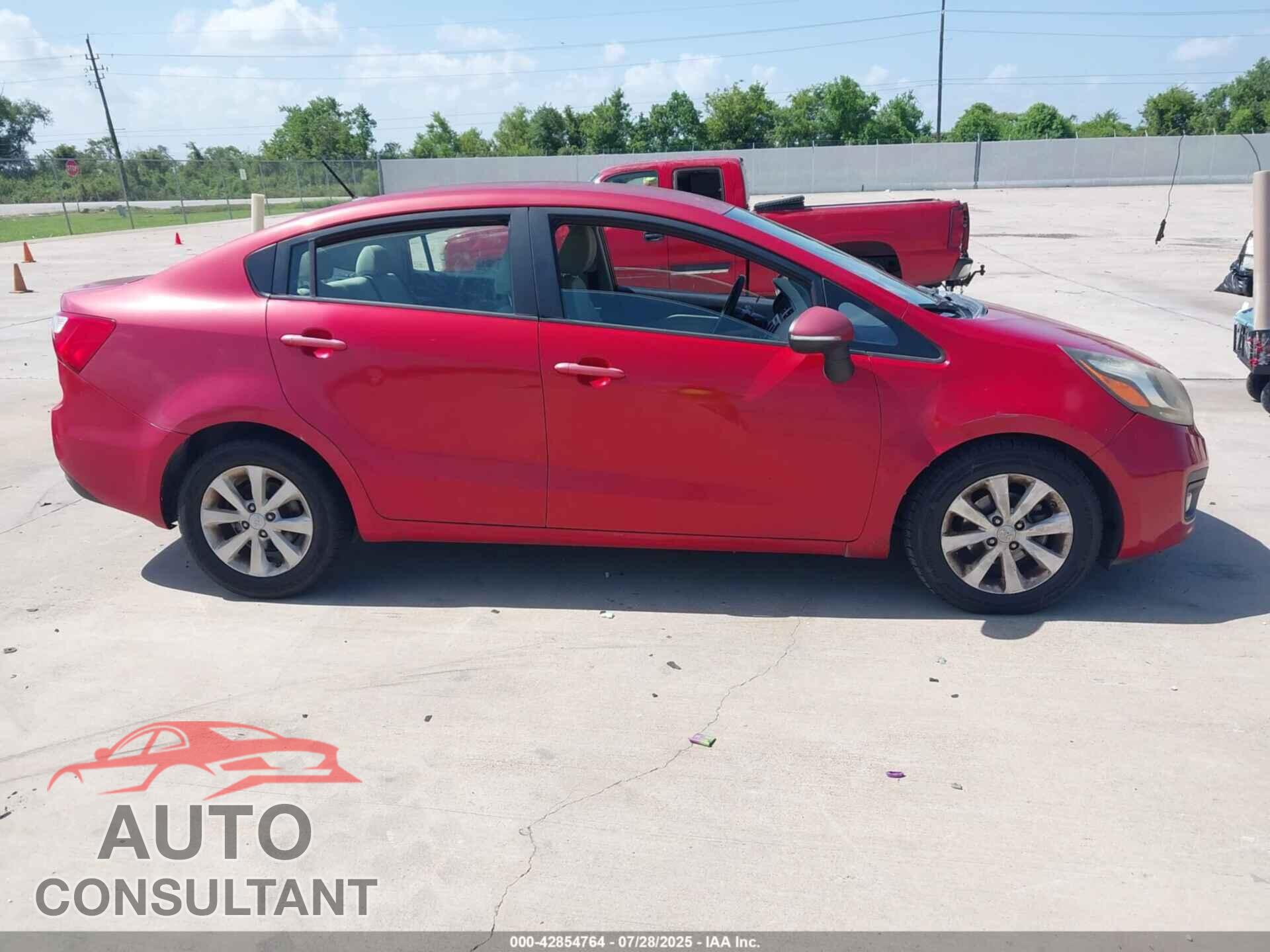 KIA RIO 2013 - KNADN4A32D6208951