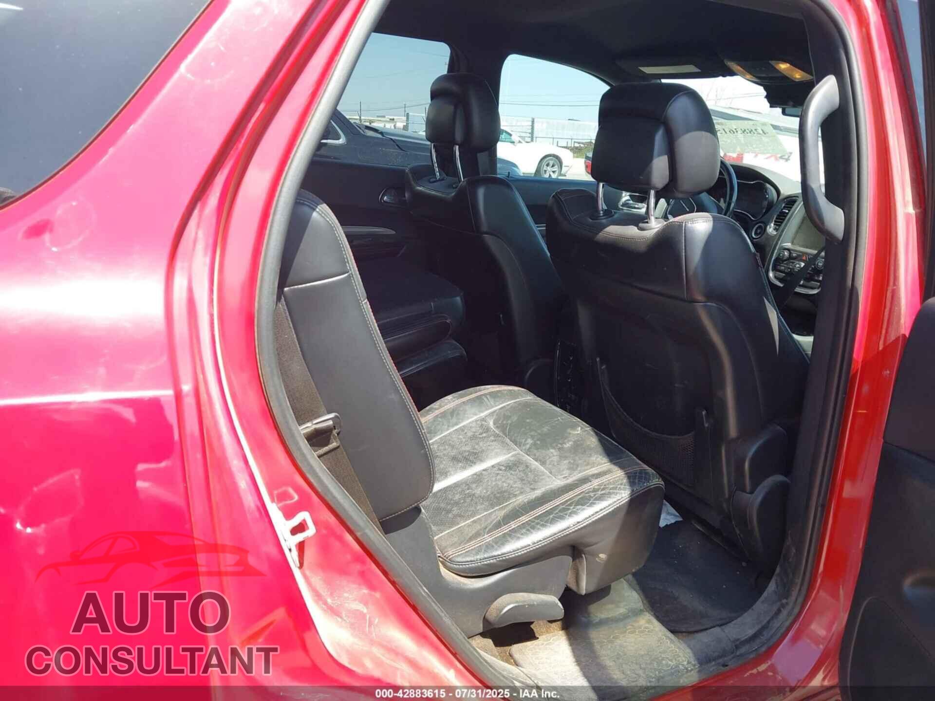 DODGE DURANGO 2015 - 1C4SDHCT6FC953398