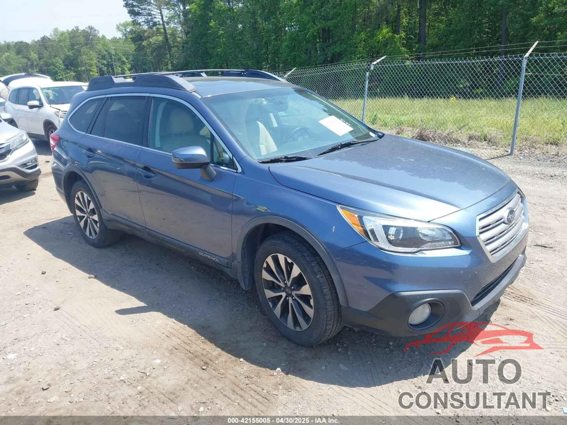SUBARU OUTBACK 2016 - 4S4BSBNC7G3309597