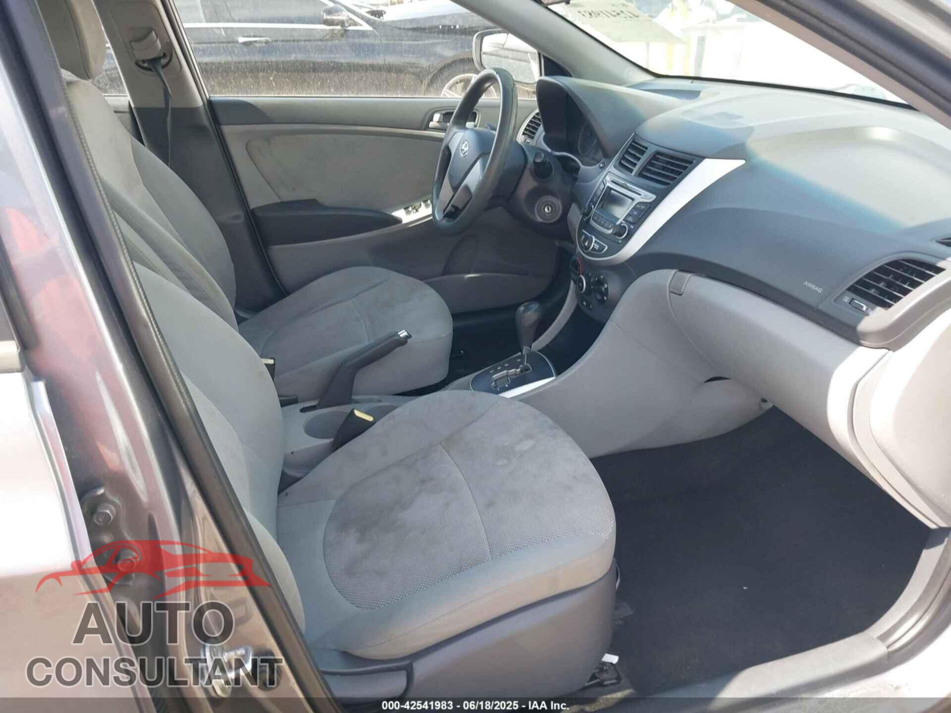 HYUNDAI ACCENT 2014 - KMHCT4AE9EU720124