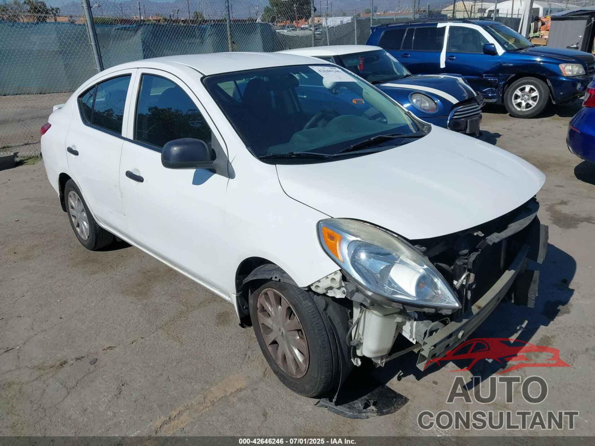 NISSAN VERSA 2014 - 3N1CN7AP8EL868571