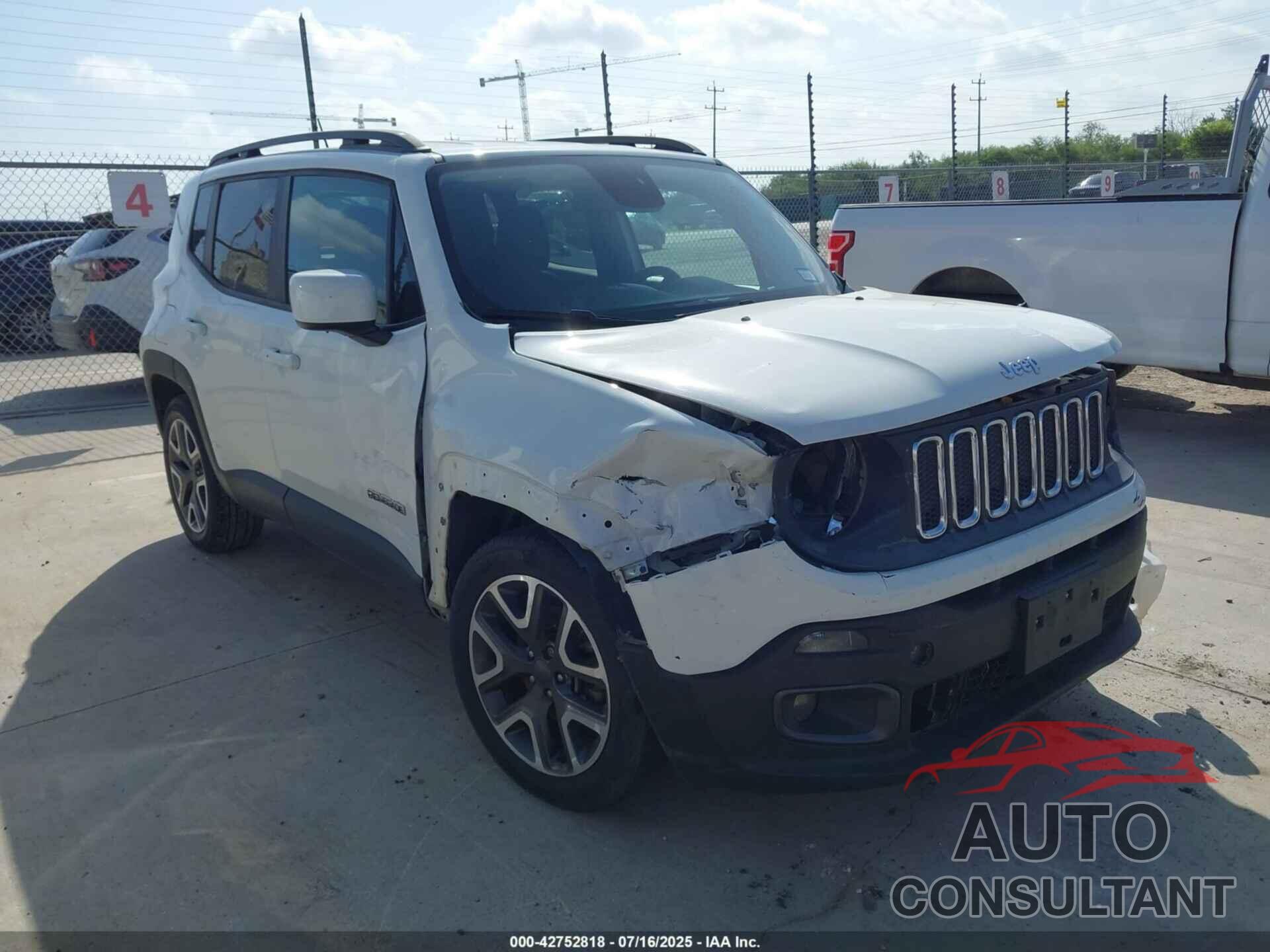 JEEP RENEGADE 2017 - ZACCJABB6HPG41965