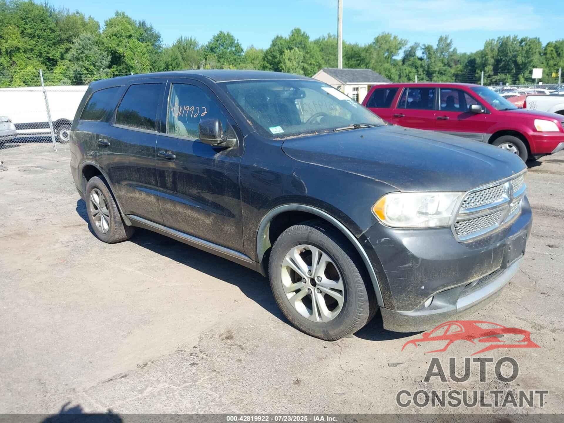 DODGE DURANGO 2011 - 1D4RE2GG8BC616217