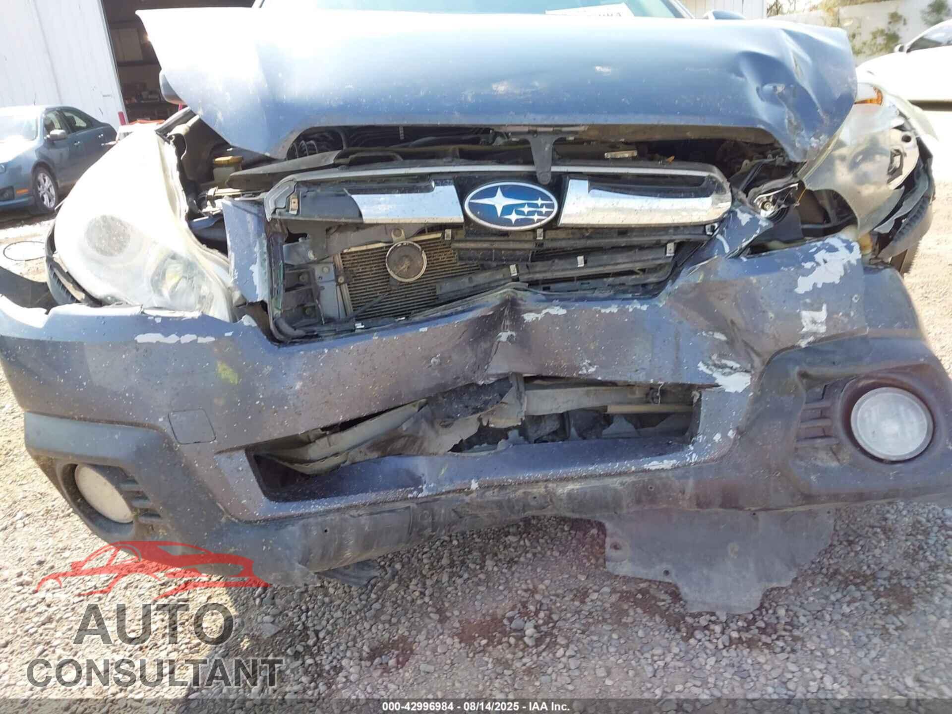 SUBARU OUTBACK 2014 - 4S4BRBCC4E3313022